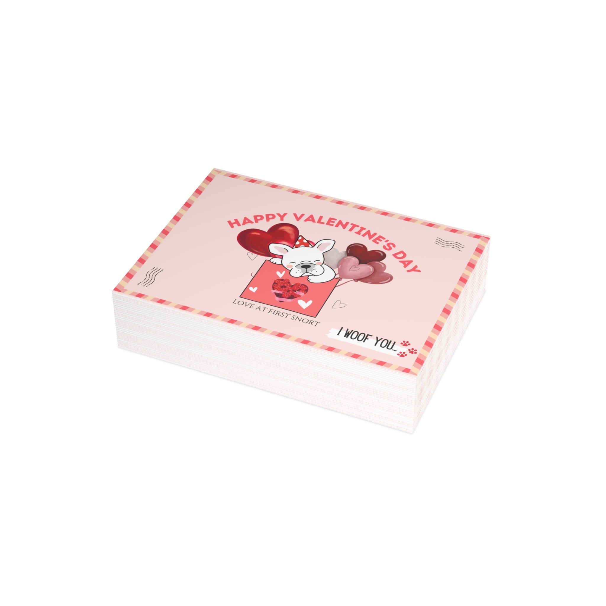 Valentine’s Day Card | Cute Love Greeting Card for Dog Lovers