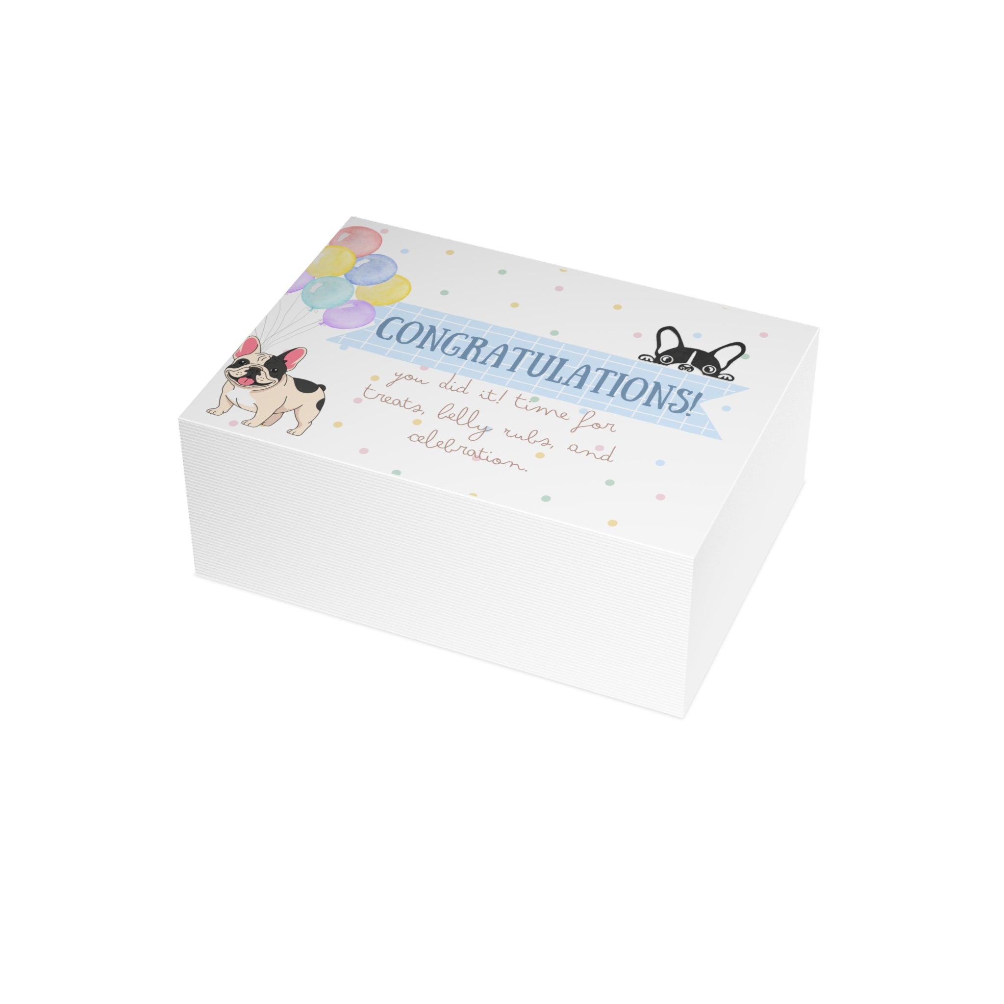 Frenchie Achievement Card | Celebrate Every Milestone