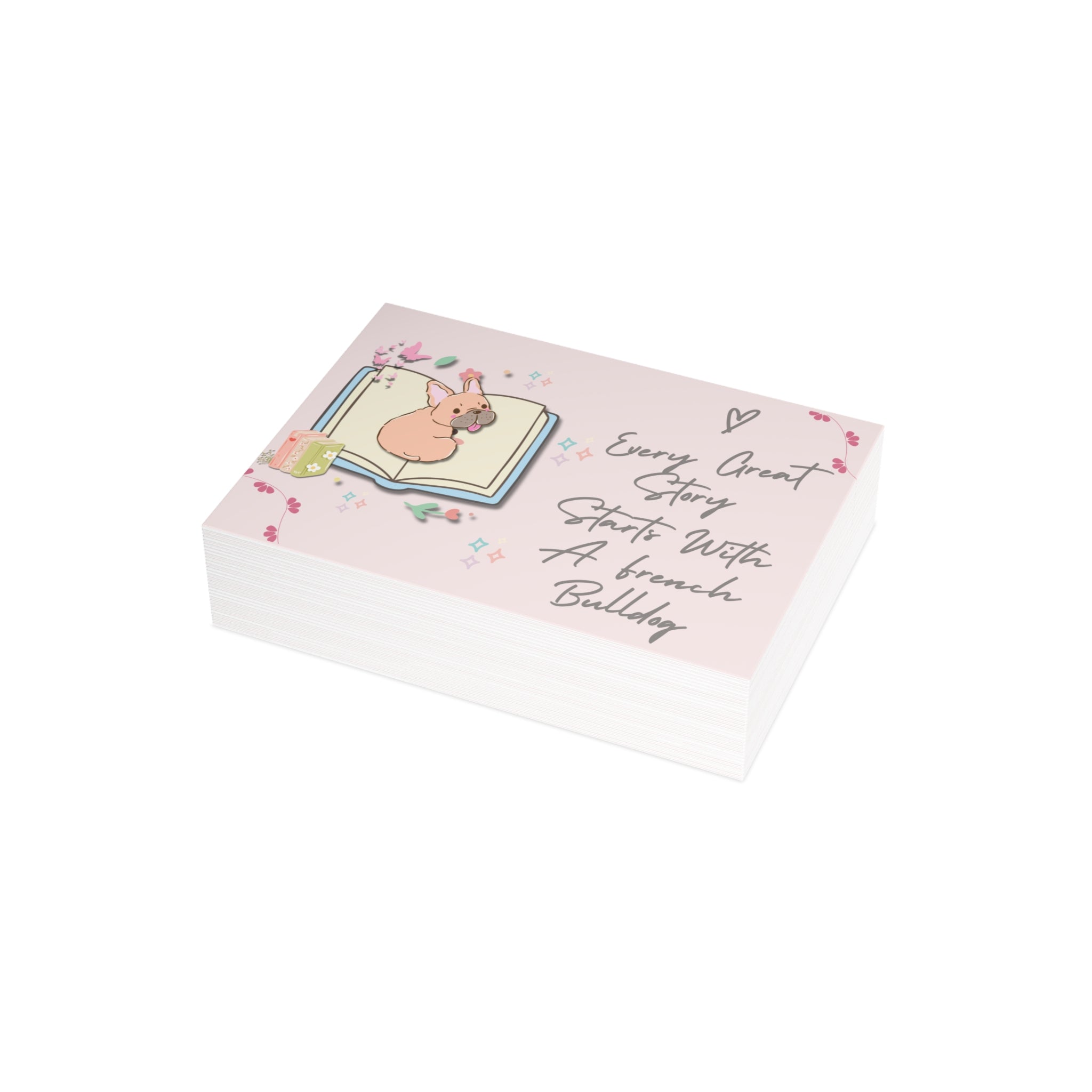New Puppy Card | Welcome Your Little Frenchie Bundle of Joy