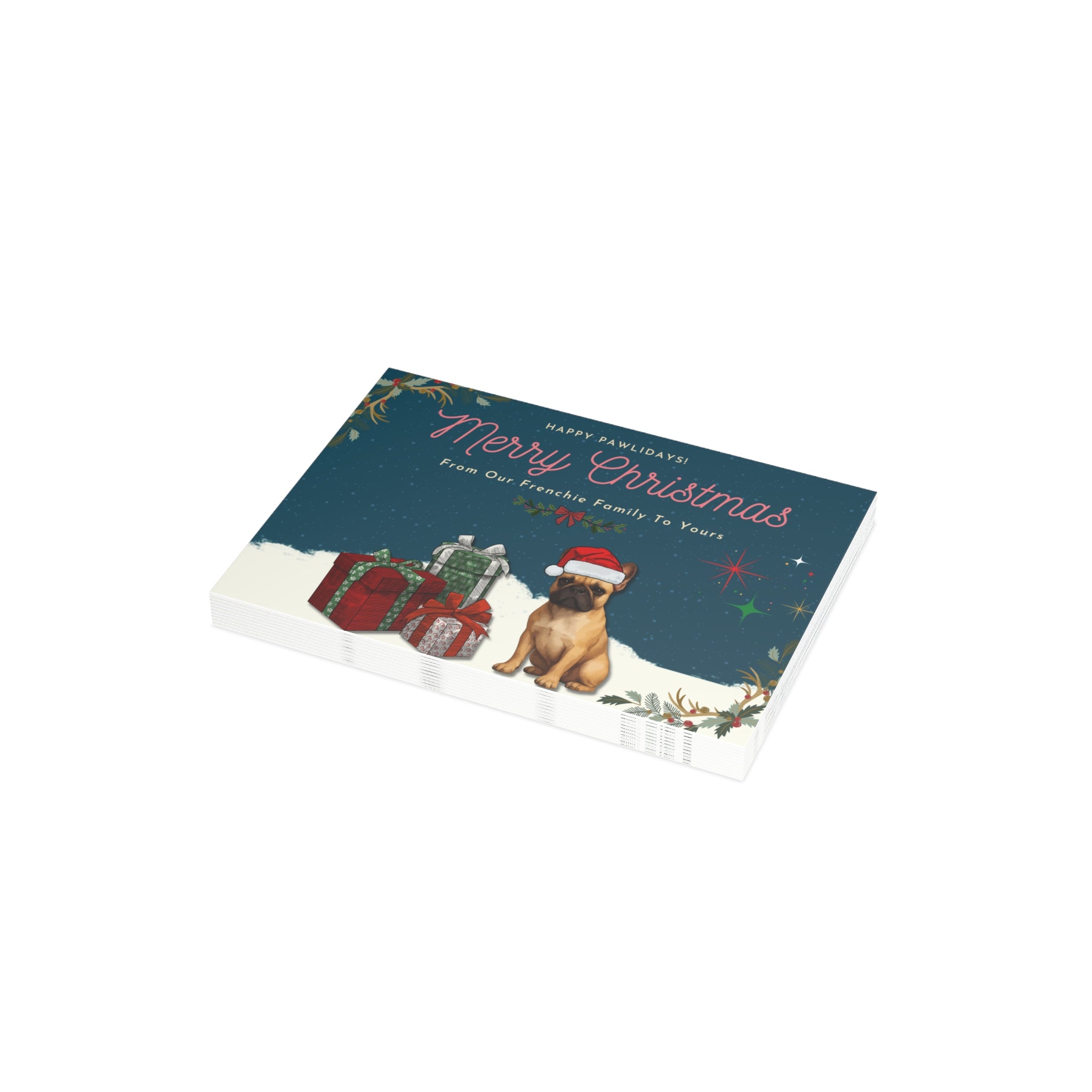 Christmas Card | Cute Holiday Dog Greeting Card