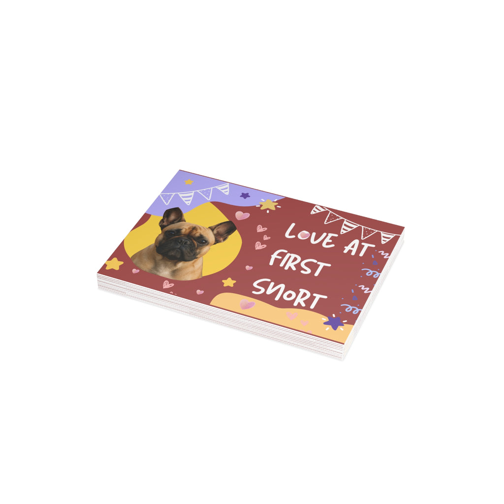 New Puppy Card | Welcome Your Little Frenchie Bundle of Joy