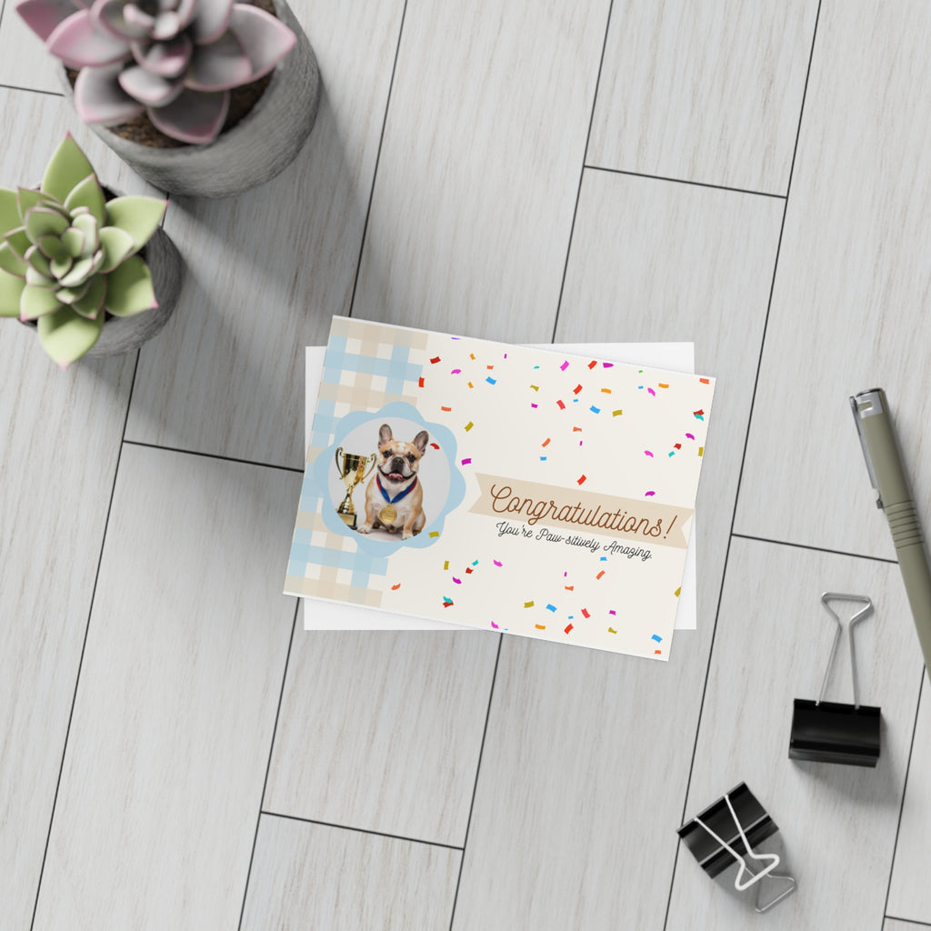 Frenchie Achievement Card | Celebrate Every Milestone
