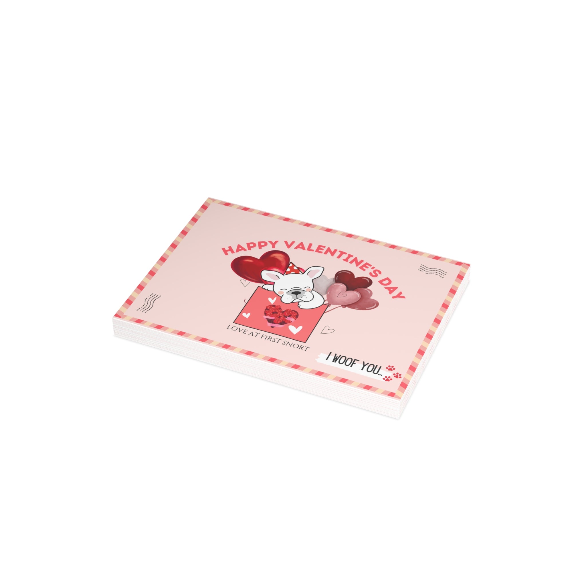 Valentine’s Day Card | Cute Love Greeting Card for Dog Lovers