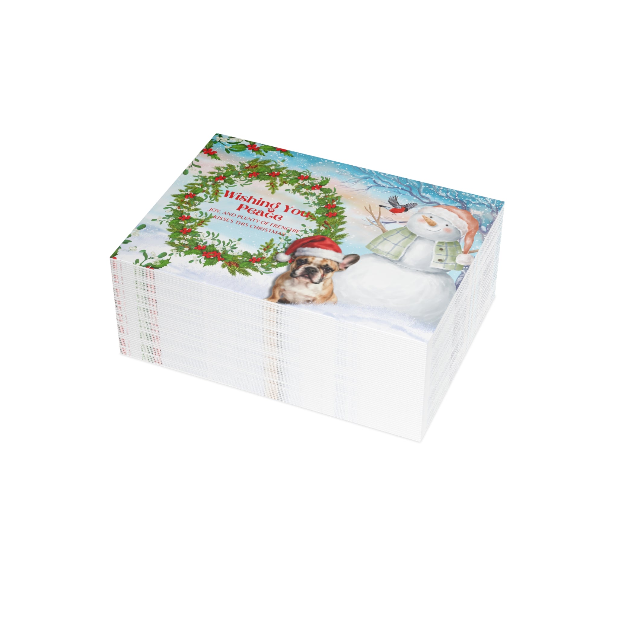 Christmas Card | Cute Holiday Dog Greeting Card