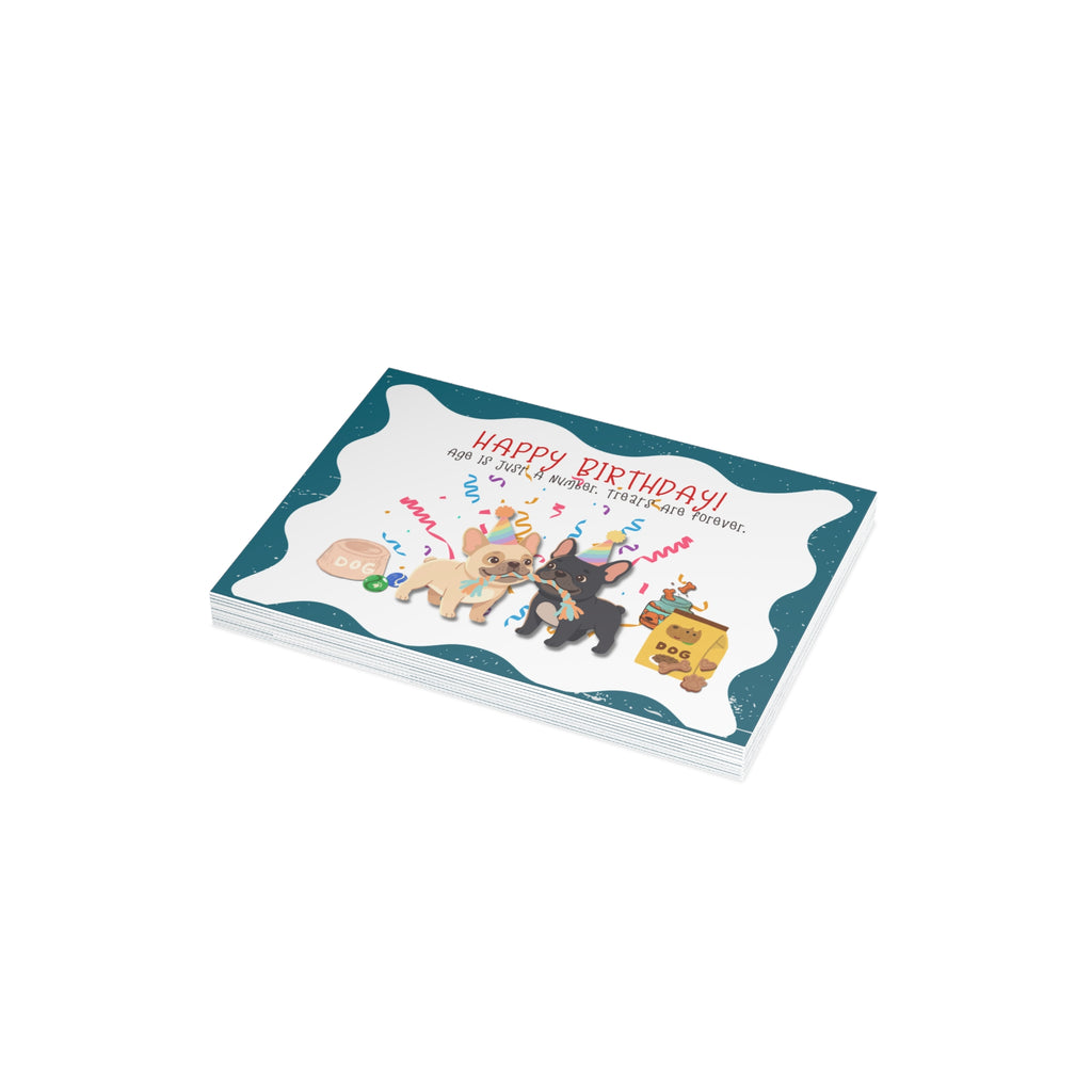 Happy Birthday Frenchie Card | Because Every Paw-ty Needs a Frenchie!
