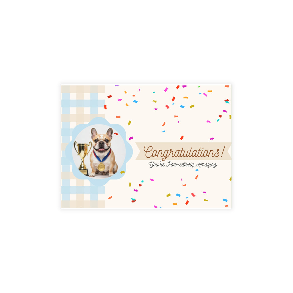 Frenchie Achievement Card | Celebrate Every Milestone