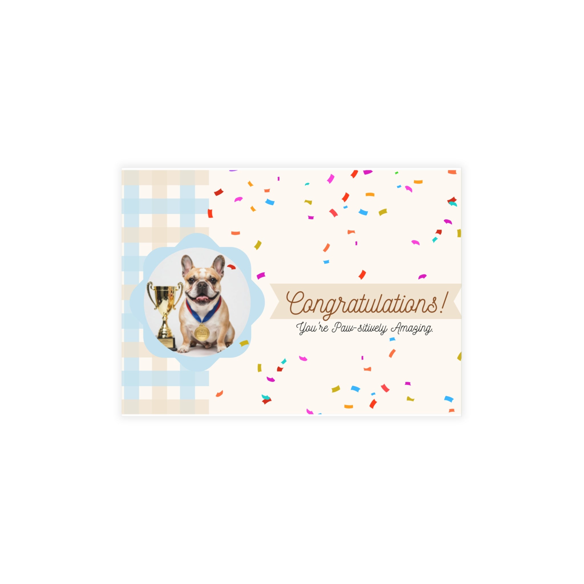 Frenchie Achievement Card | Celebrate Every Milestone