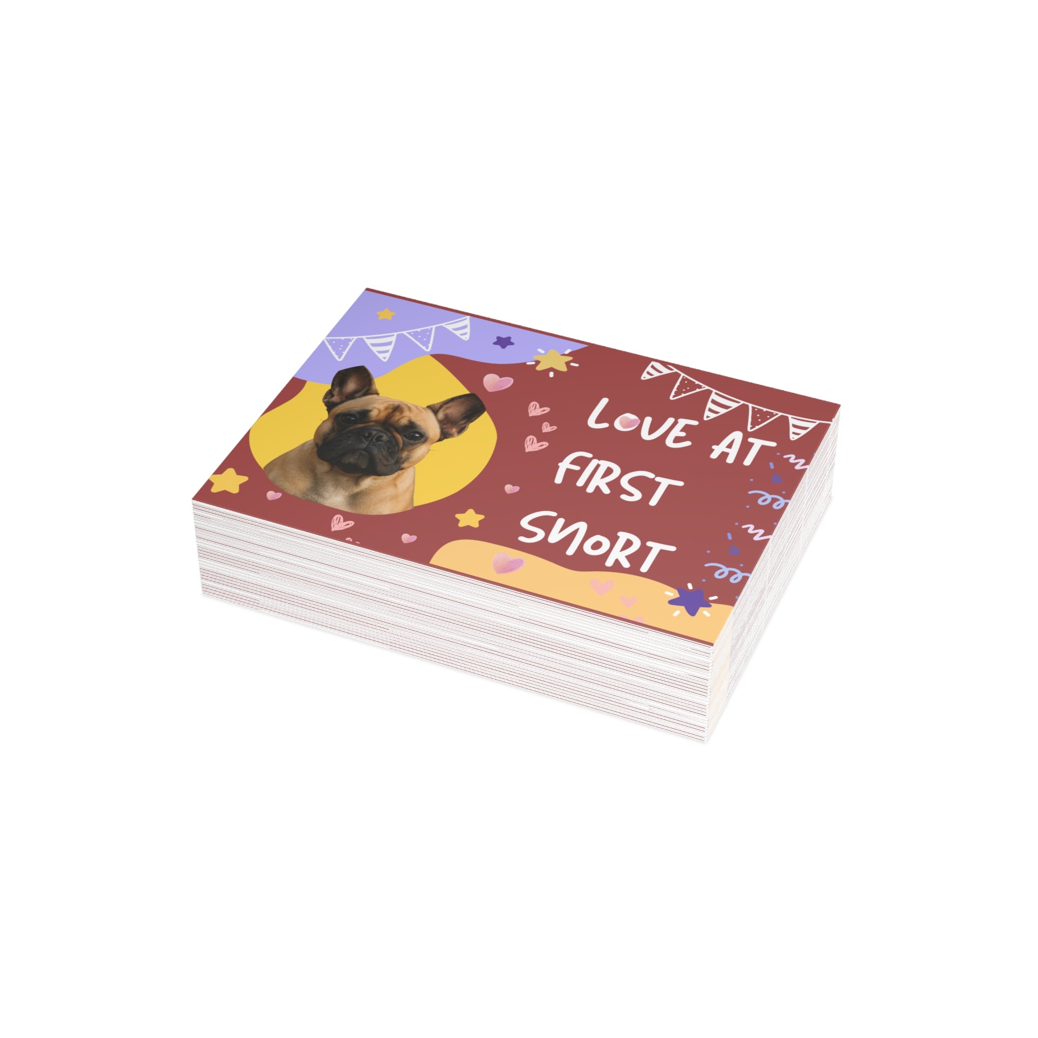 New Puppy Card | Welcome Your Little Frenchie Bundle of Joy