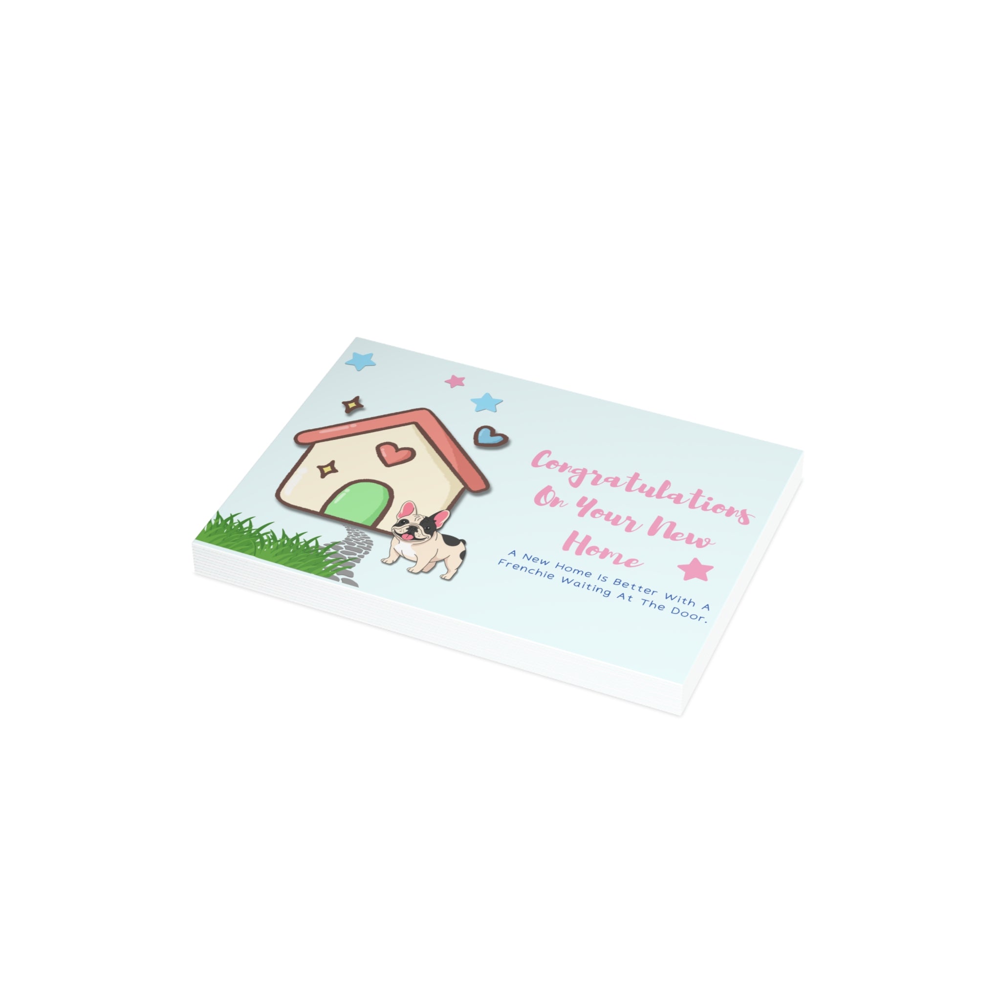 Frenchie Congratulations Card | Celebrate Big Wins with a Smile