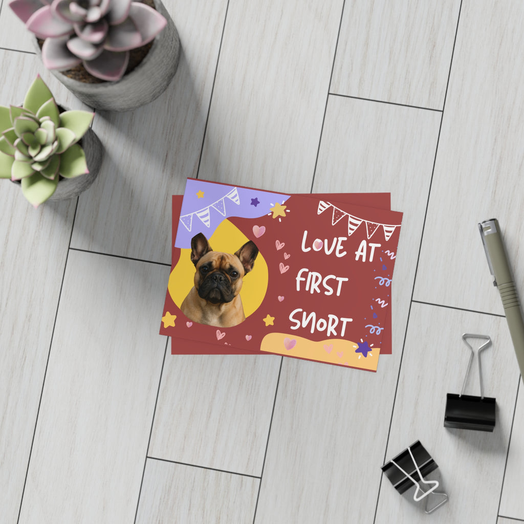 New Puppy Card | Welcome Your Little Frenchie Bundle of Joy