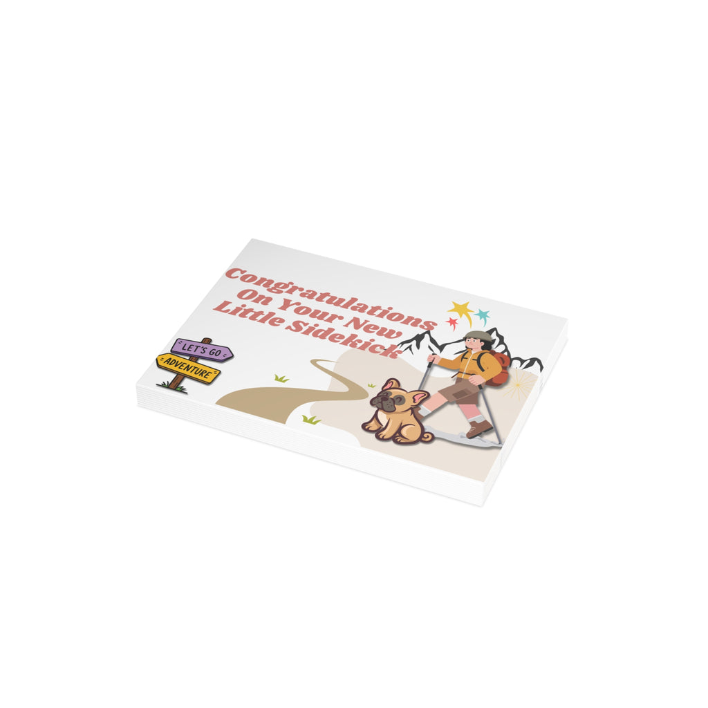 New Puppy Card | Welcome Your Little Frenchie Bundle of Joy