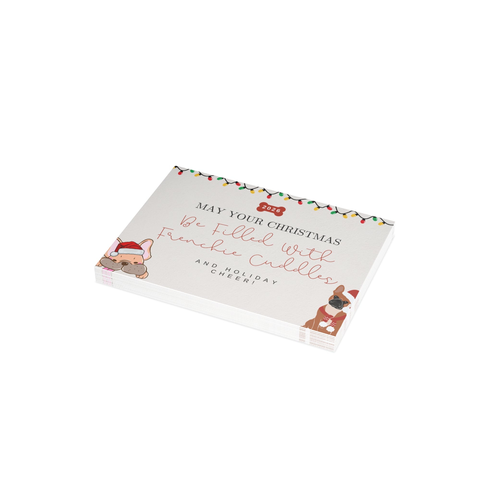 Christmas Card | Cute Holiday Dog Greeting Card