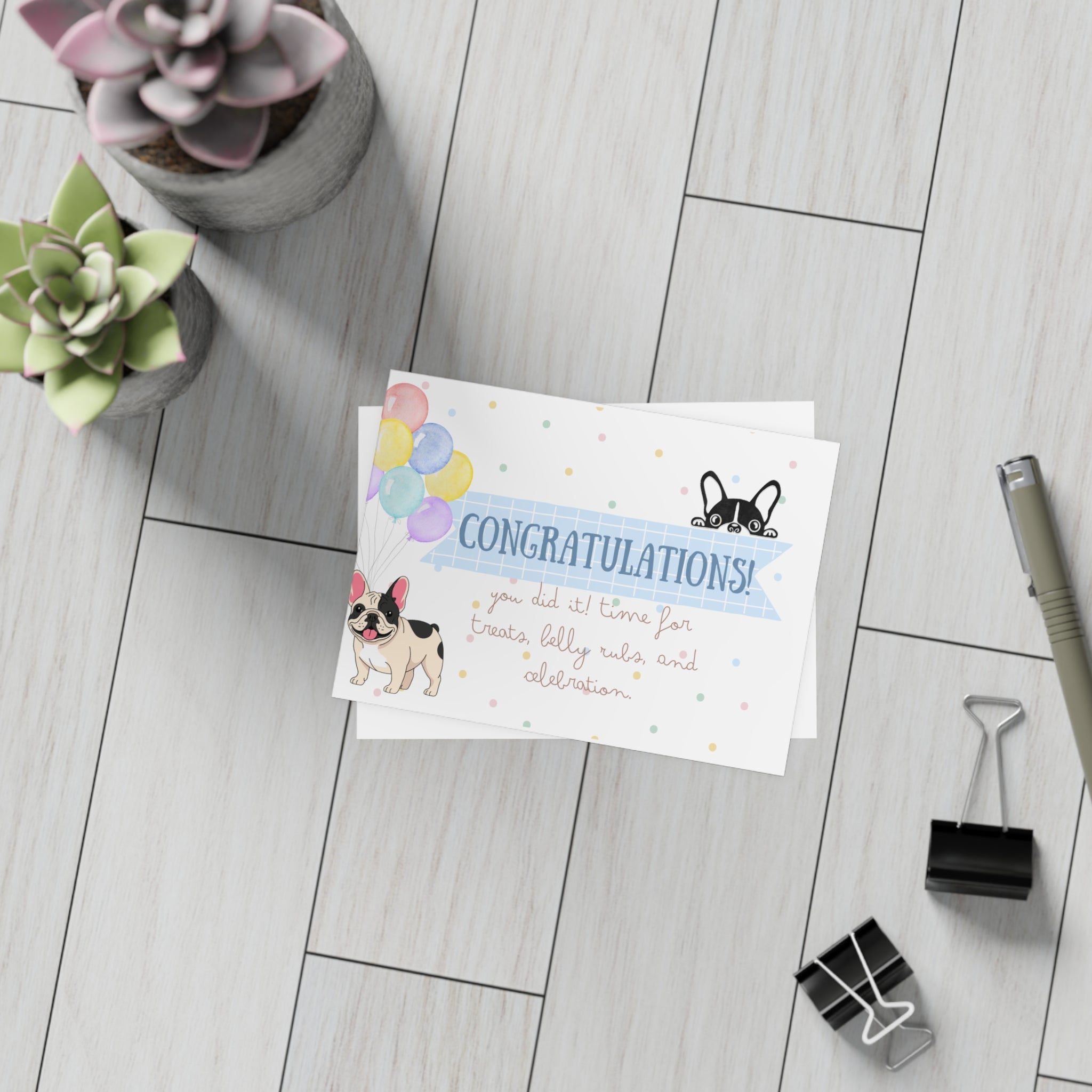 Frenchie Achievement Card | Celebrate Every Milestone