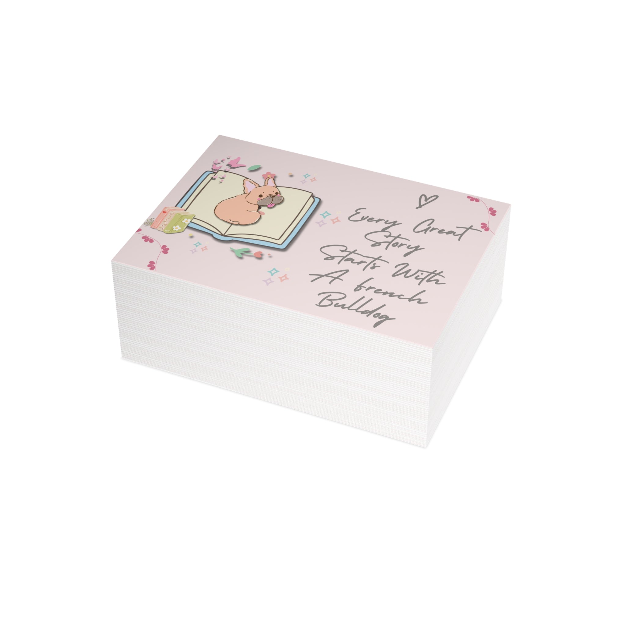 New Puppy Card | Welcome Your Little Frenchie Bundle of Joy