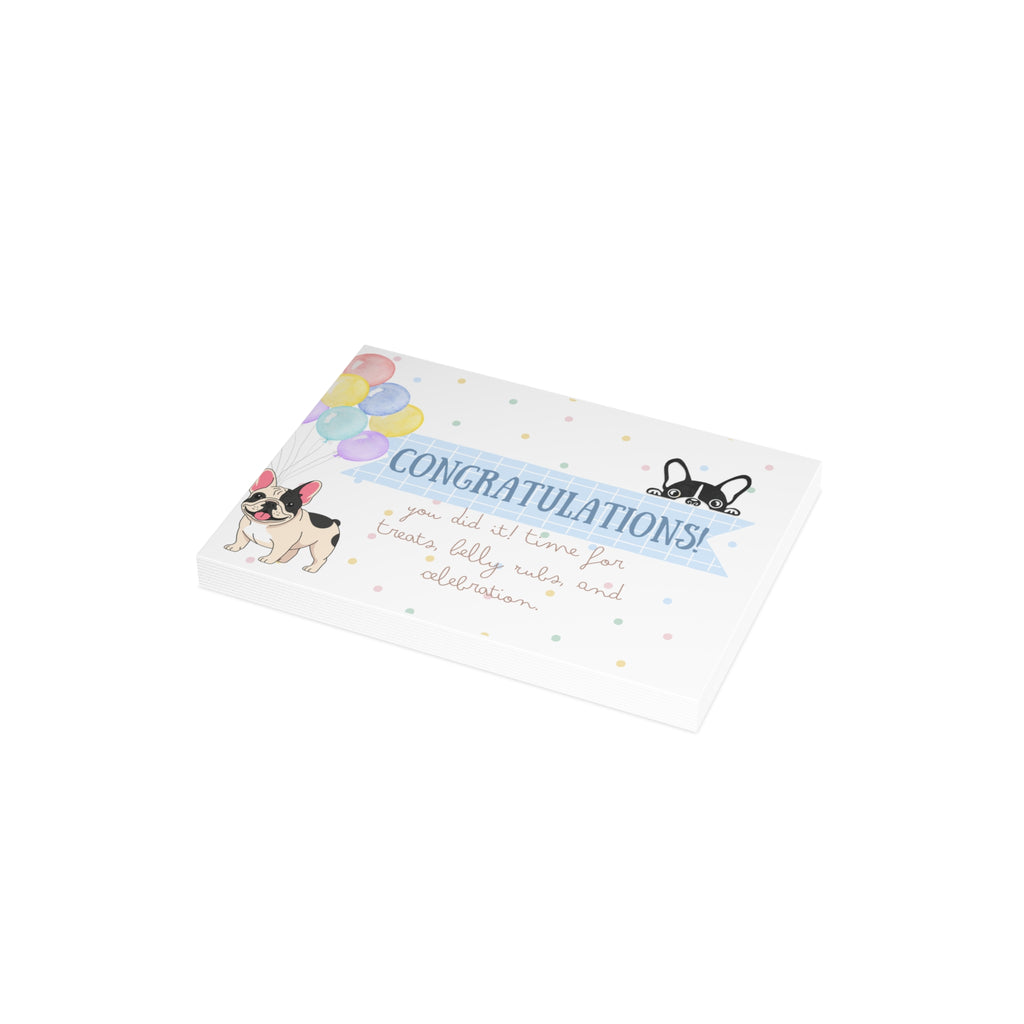 Frenchie Achievement Card | Celebrate Every Milestone
