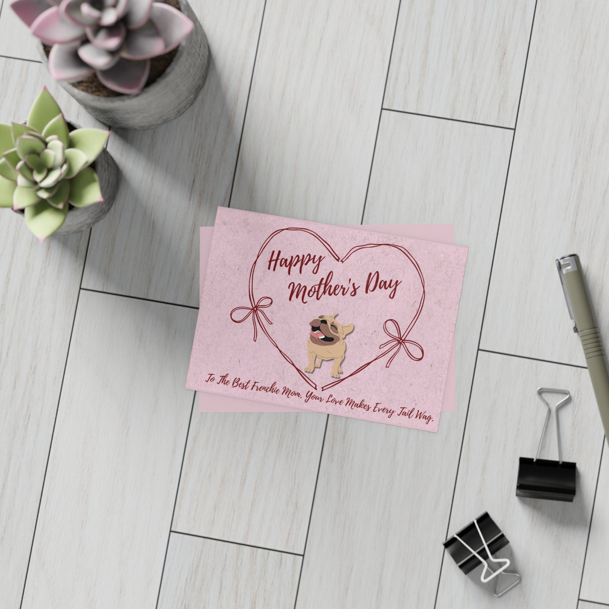 Mother’s Day Card | Cute Dog Lover Greeting Card for Mom