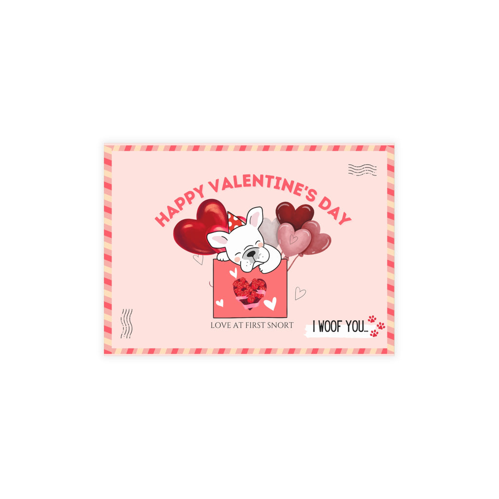 Valentine’s Day Card | Cute Love Greeting Card for Dog Lovers