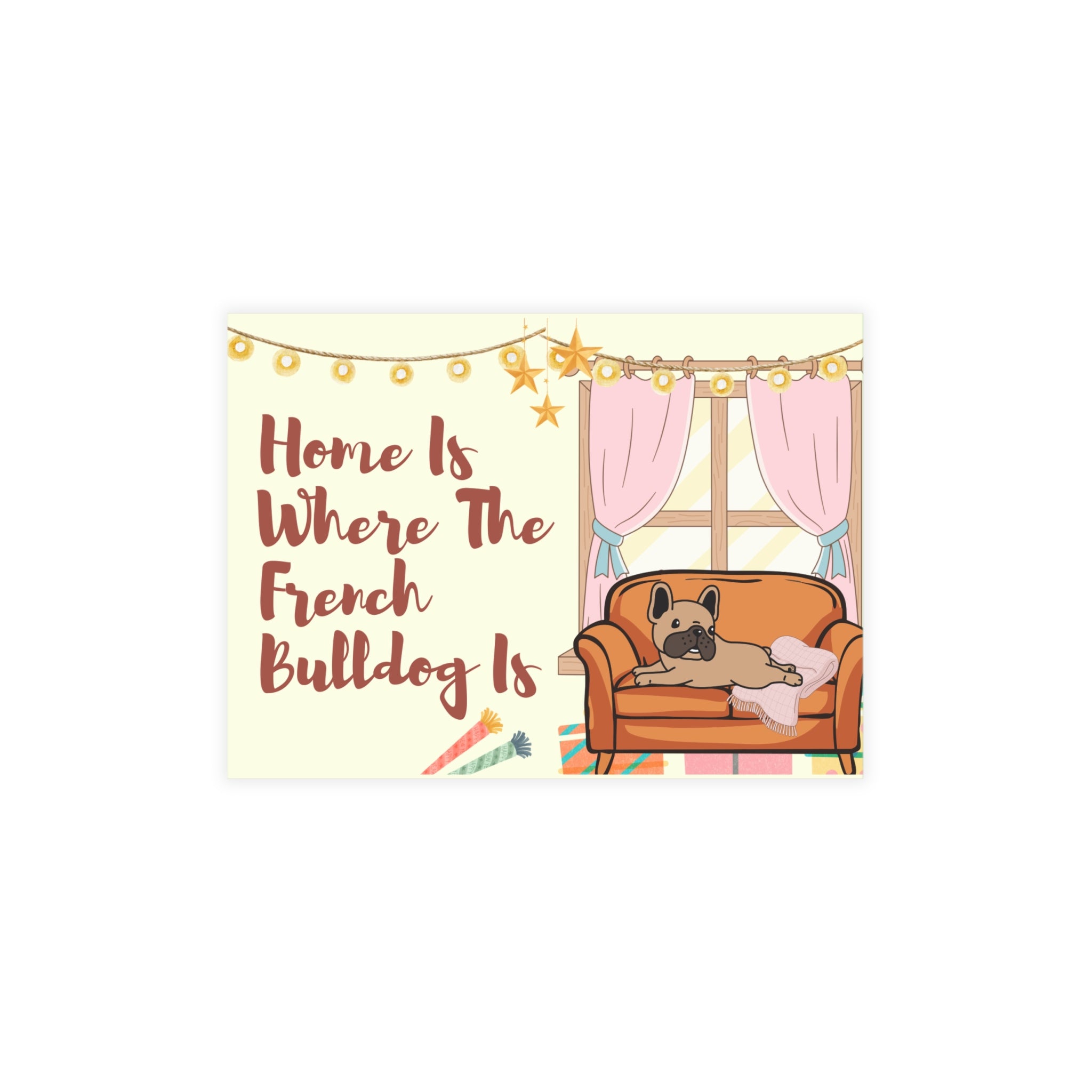 Funny Frenchie Greeting Card | Breed-Specific Humor Card for French Bulldog Lovers