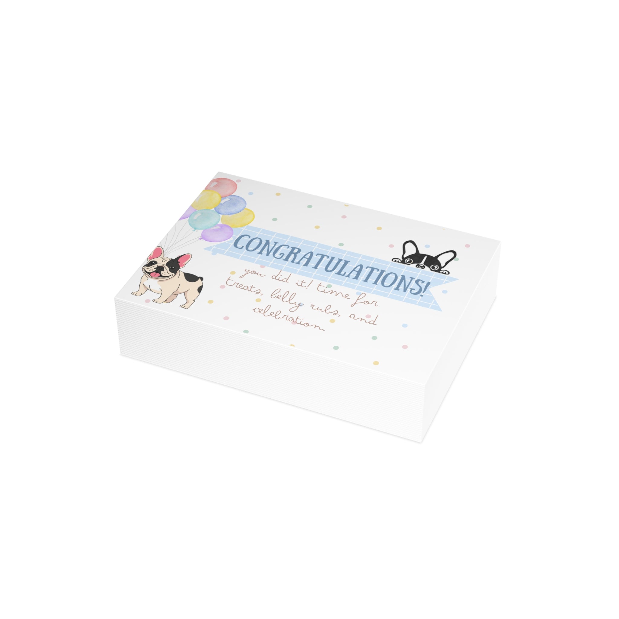 Frenchie Achievement Card | Celebrate Every Milestone