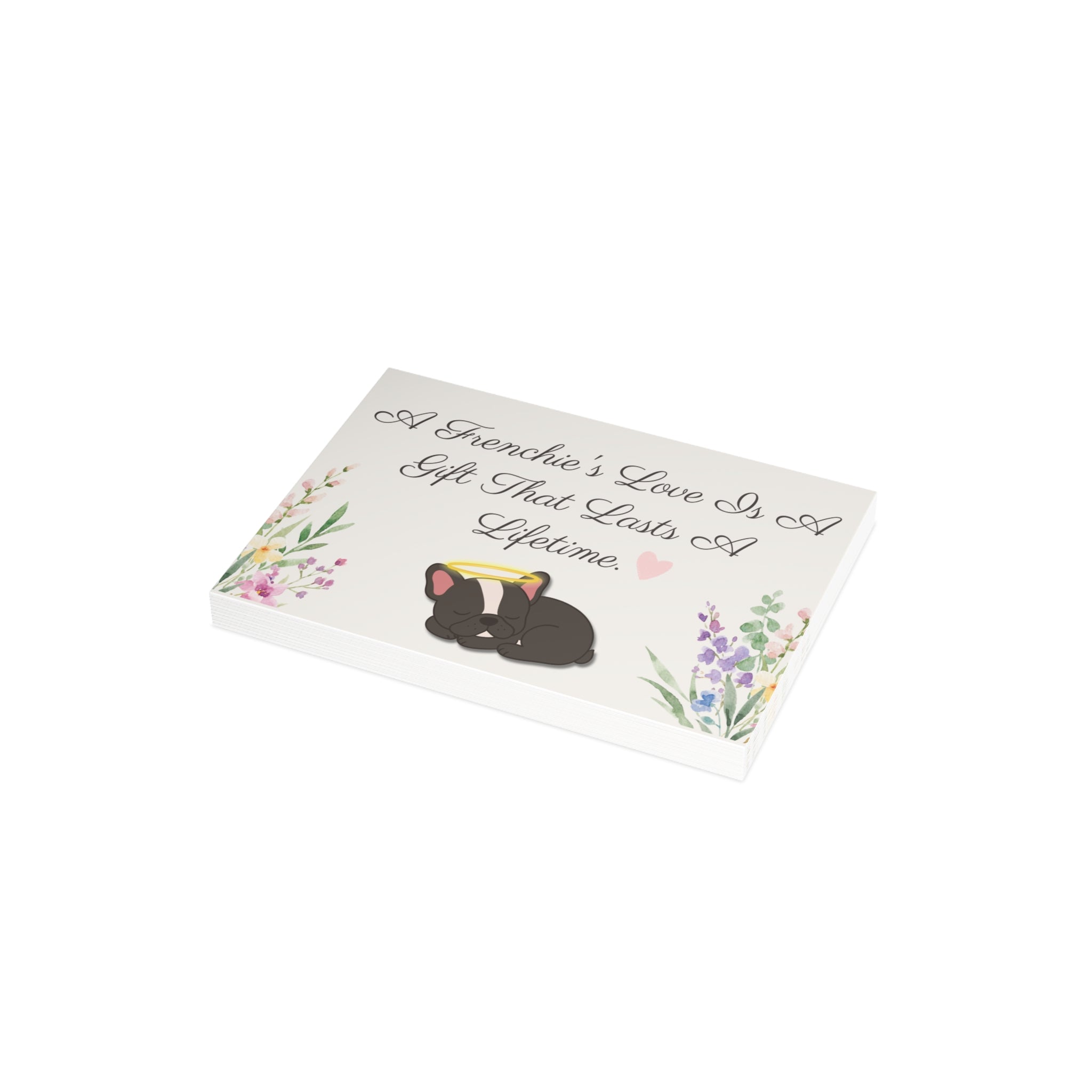 Sympathy Frenchie Card | Thinking of You in This Difficult Time