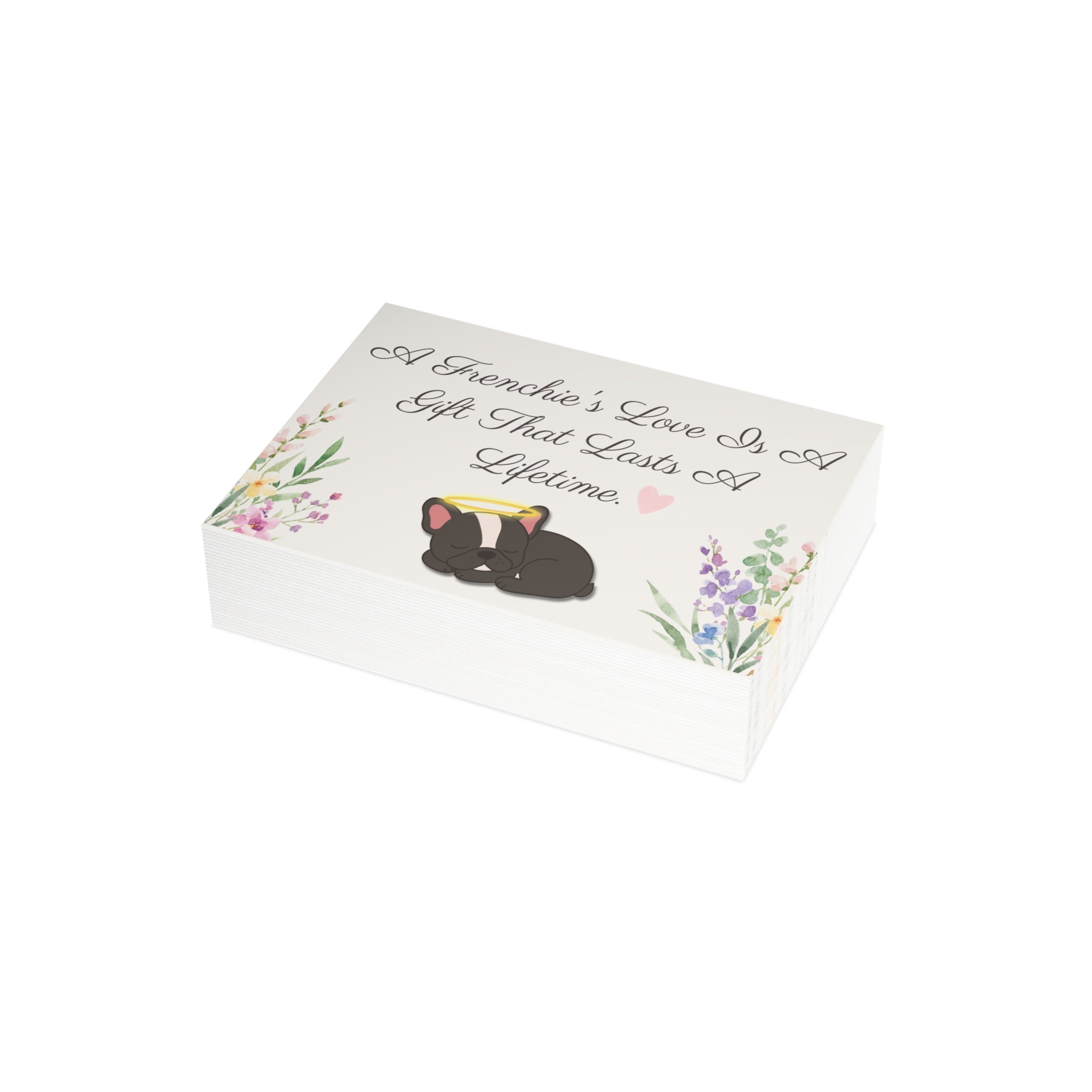 Sympathy Frenchie Card | Thinking of You in This Difficult Time