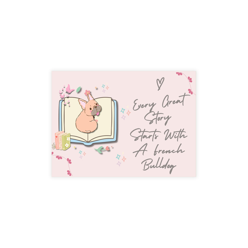 New Puppy Card | Welcome Your Little Frenchie Bundle of Joy
