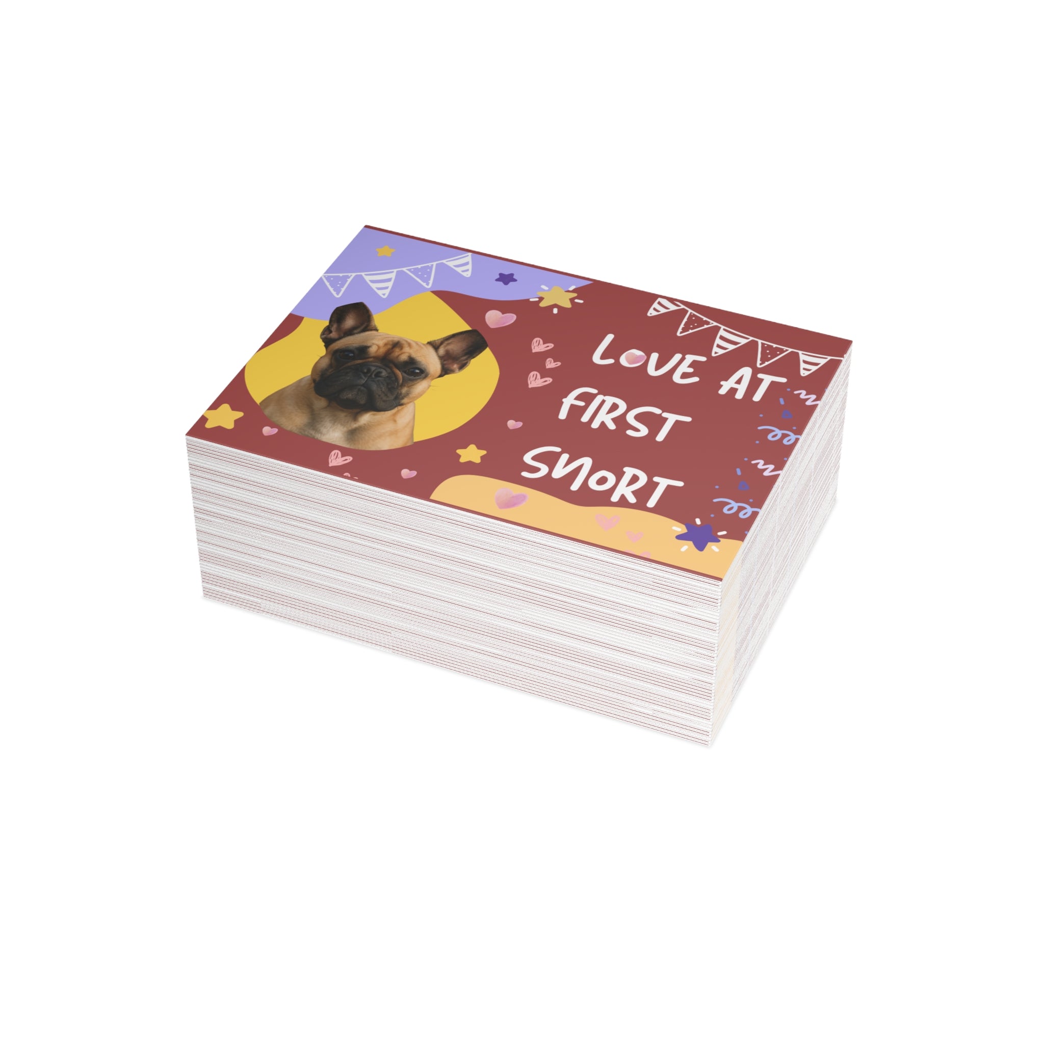 New Puppy Card | Welcome Your Little Frenchie Bundle of Joy