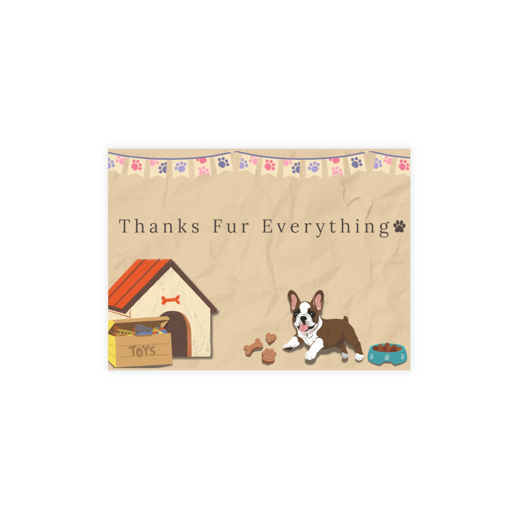 Thank You Card | Cute Dog Lover Appreciation Card