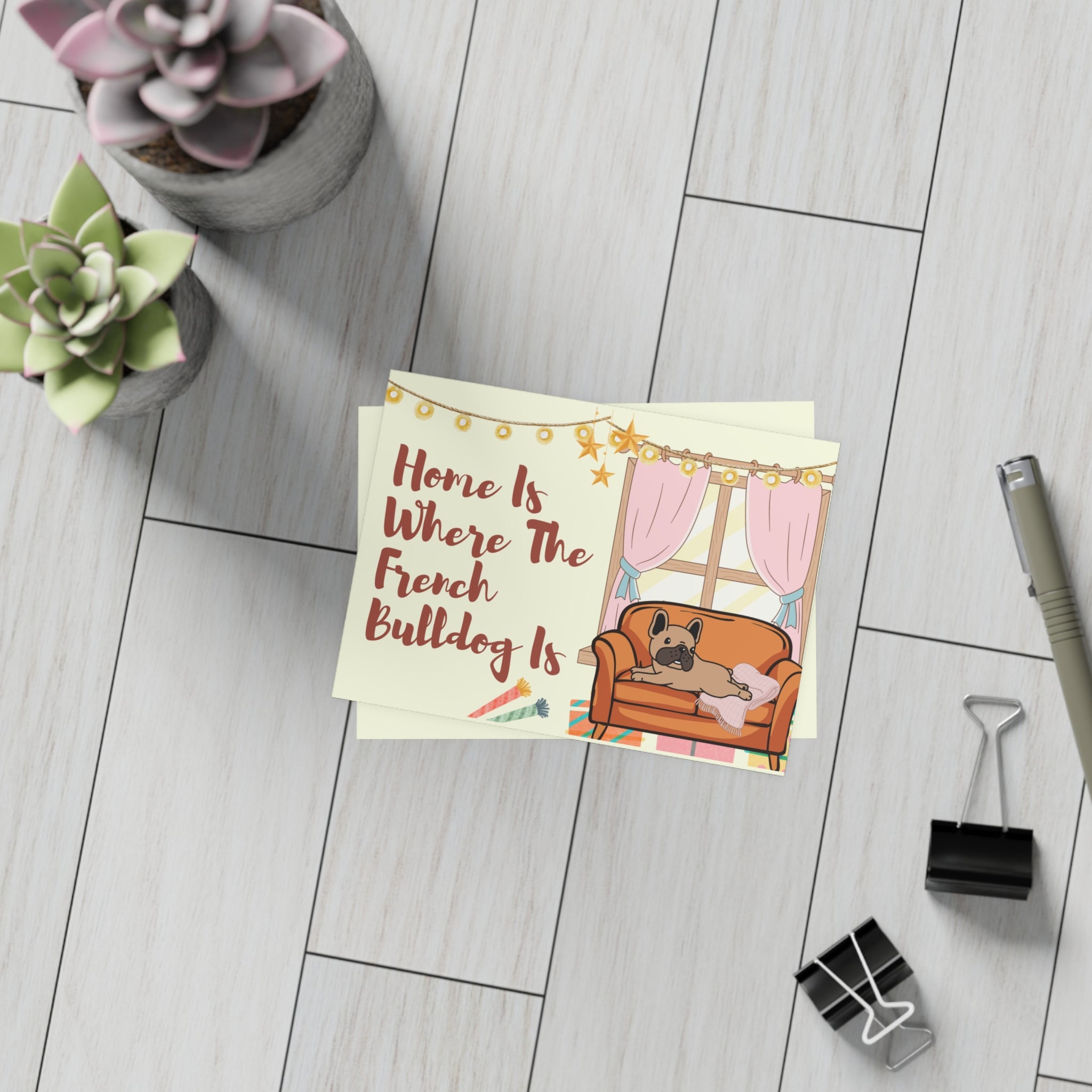 Funny Frenchie Greeting Card | Breed-Specific Humor Card for French Bulldog Lovers