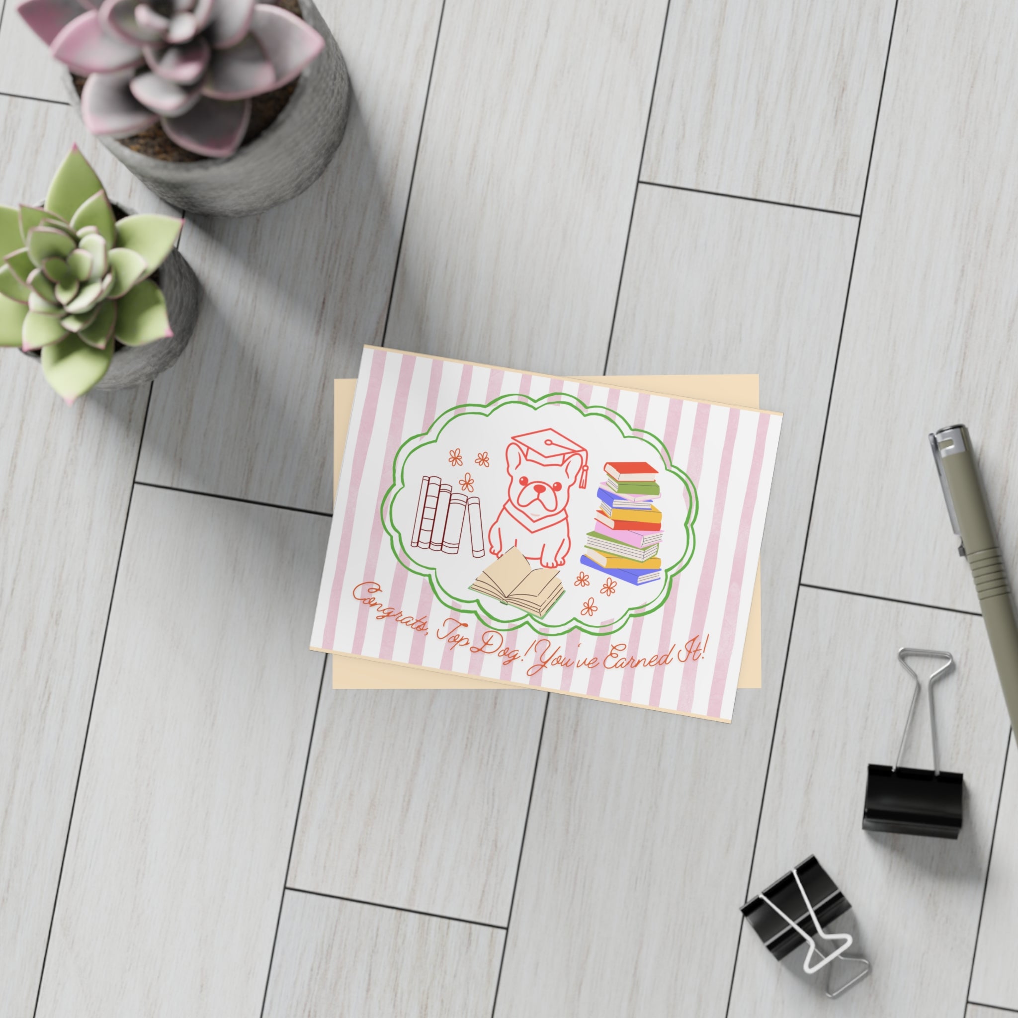 Graduation Card | Cute Congrats Greeting Card for Graduates