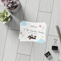 Welcome to the Frenchie Family Card | Cute French Bulldog Greeting Card