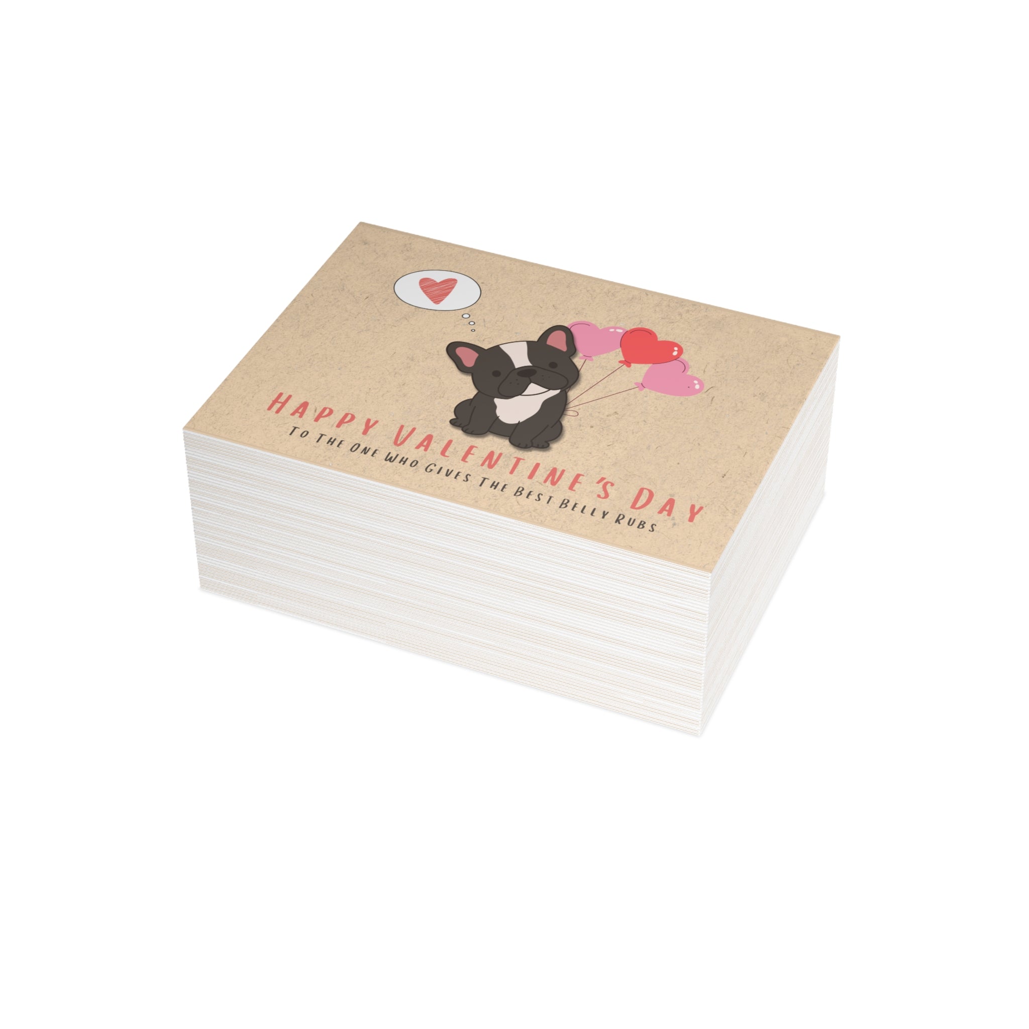 Valentine’s Day Card | Cute Love Greeting Card for Dog Lovers
