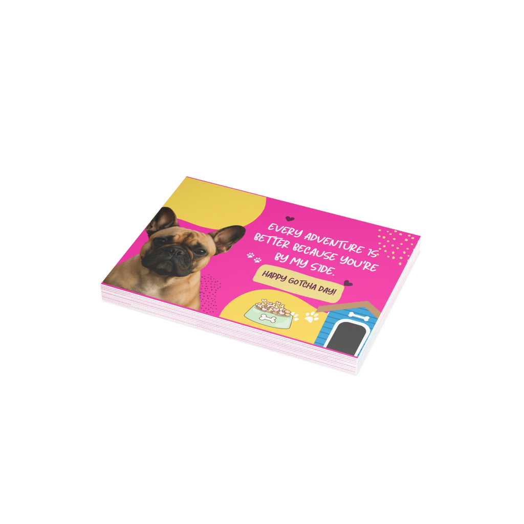 Adoption Anniversary Card | Frenchie Gotcha Day Celebration Card
