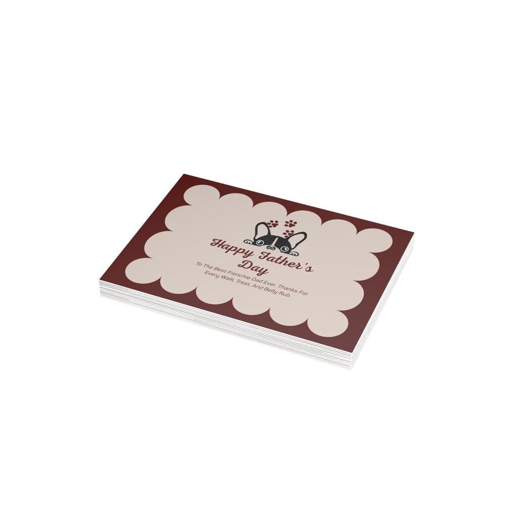 Father’s Day Card | Cute Dog Lover Greeting Card for Dad