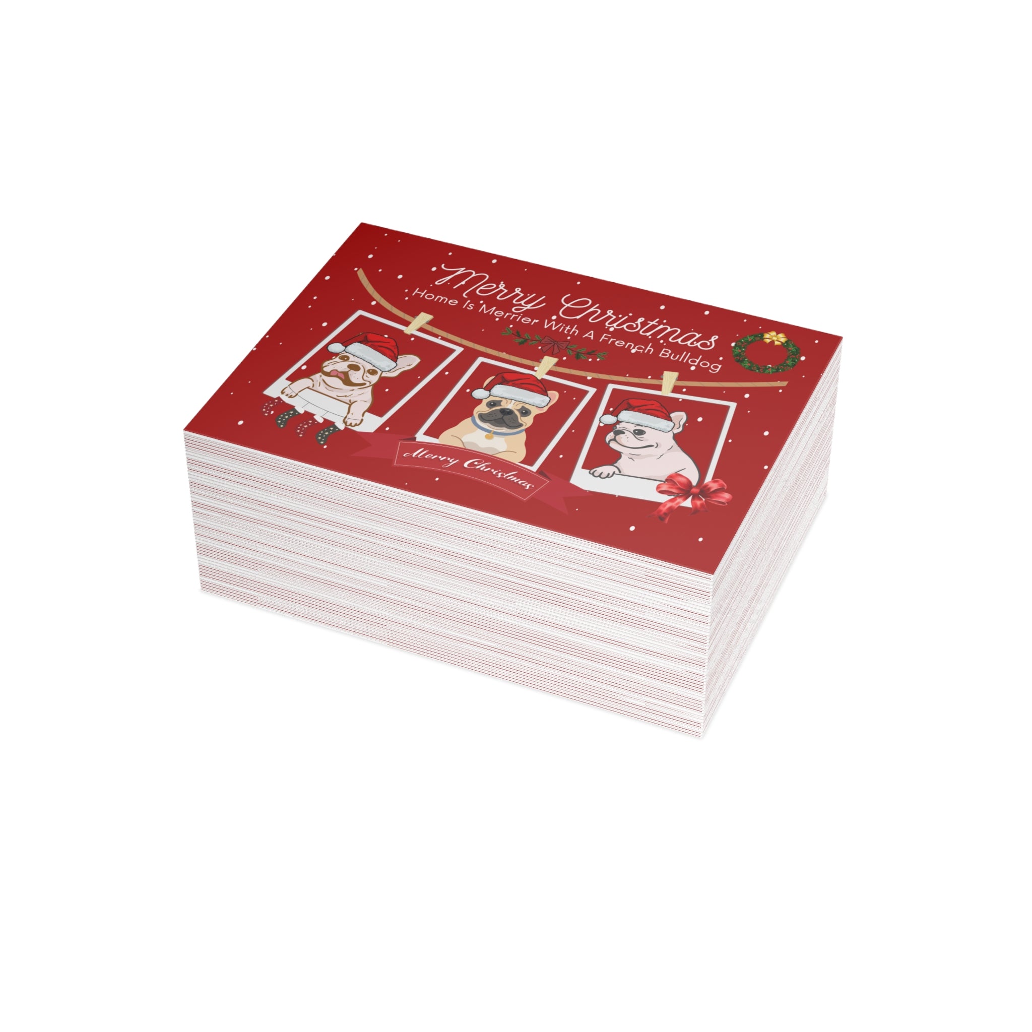 Christmas Card | Cute Holiday Dog Greeting Card