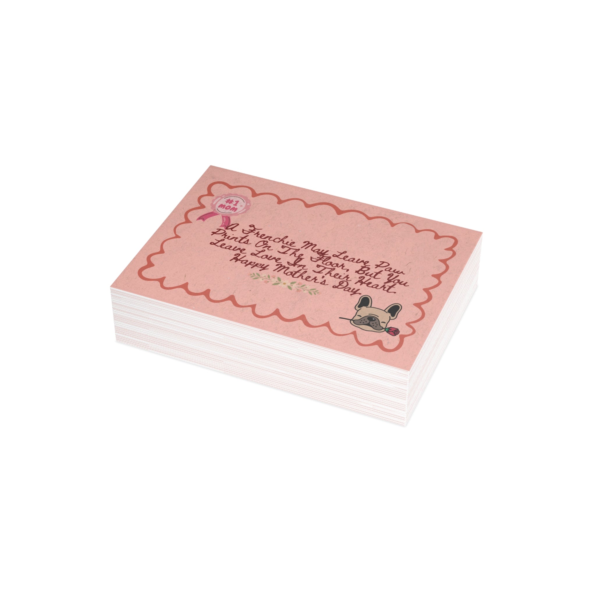 Mother’s Day Card | Cute Dog Lover Greeting Card for Mom