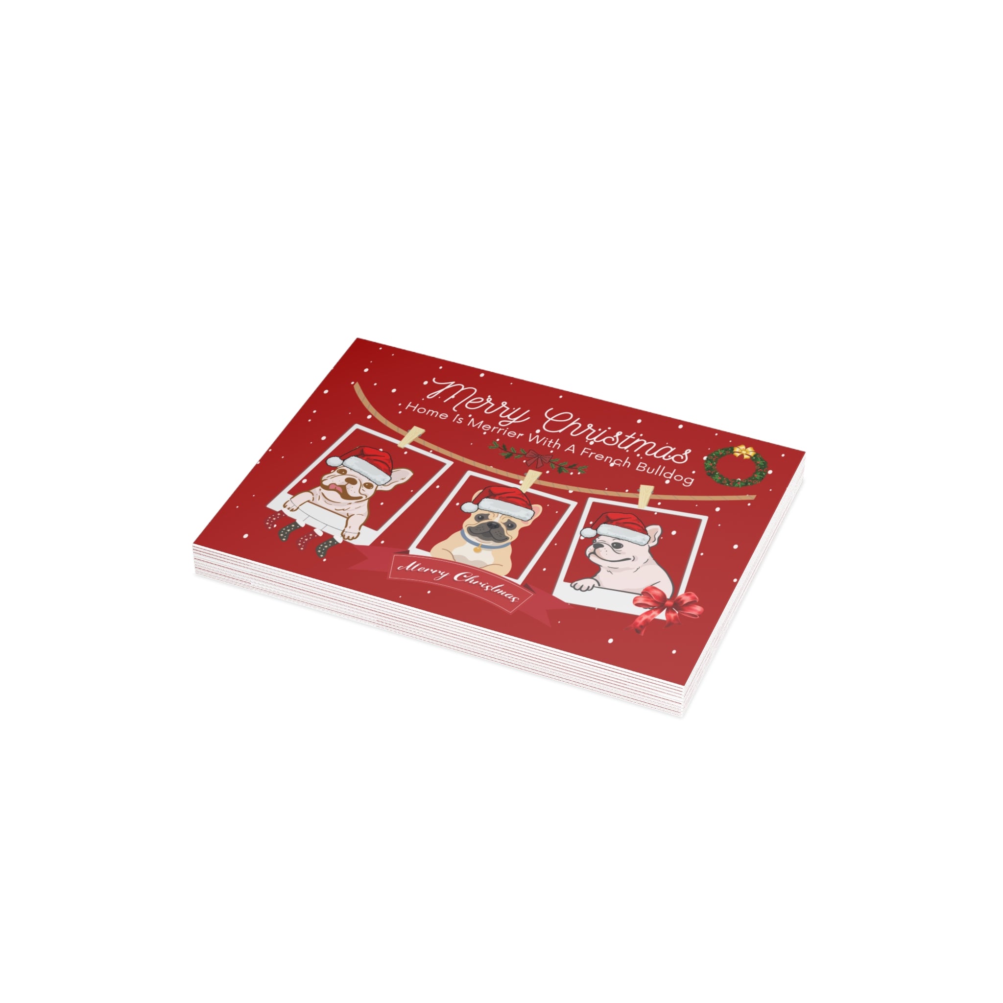 Christmas Card | Cute Holiday Dog Greeting Card