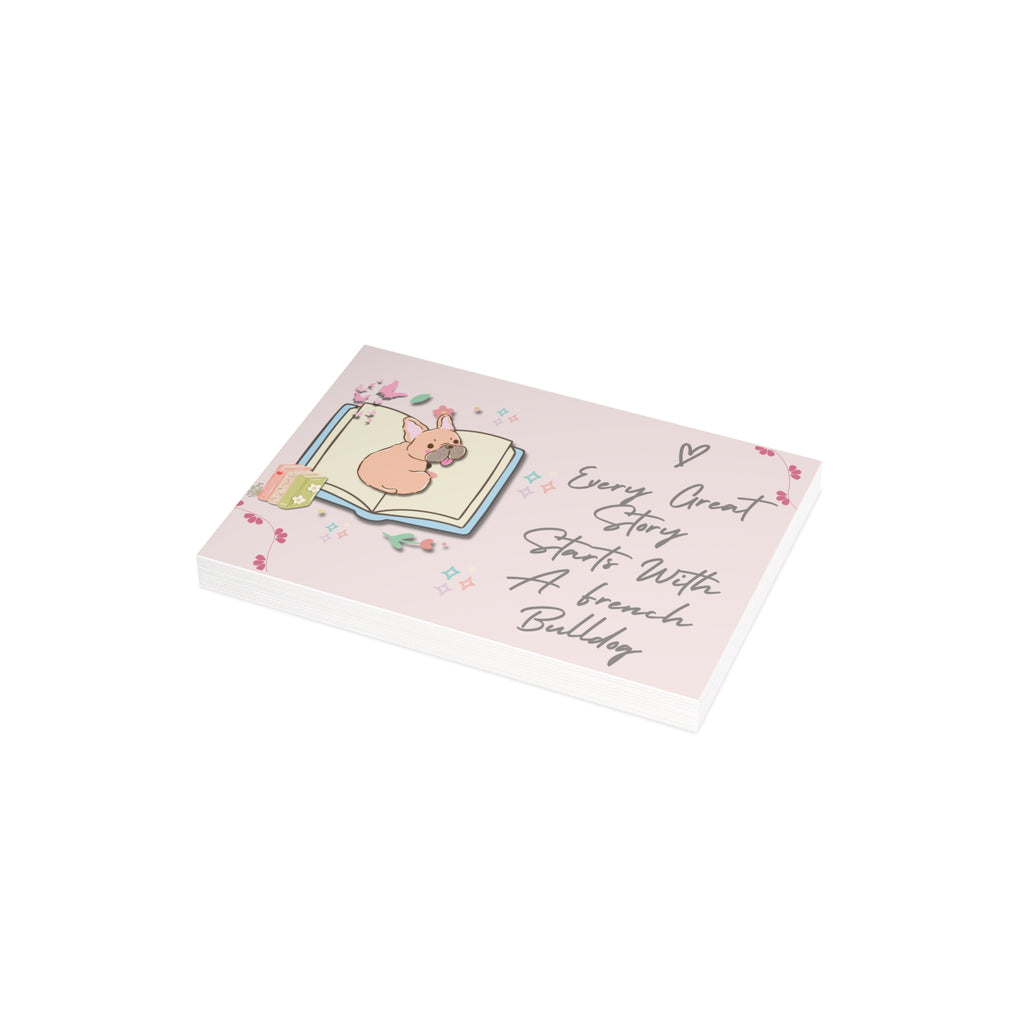 New Puppy Card | Welcome Your Little Frenchie Bundle of Joy
