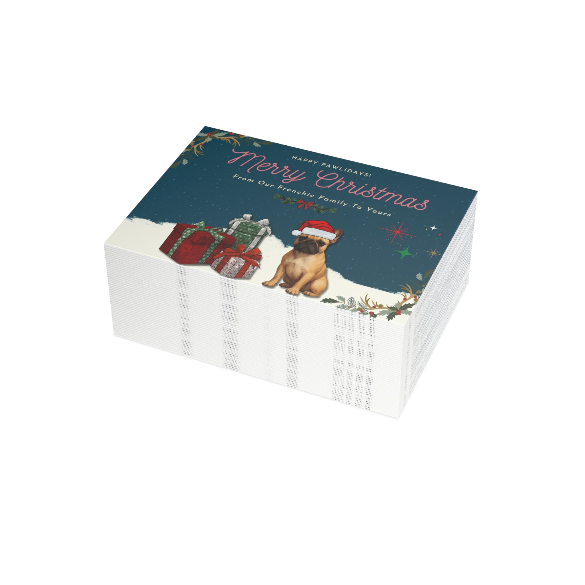 Christmas Card | Cute Holiday Dog Greeting Card