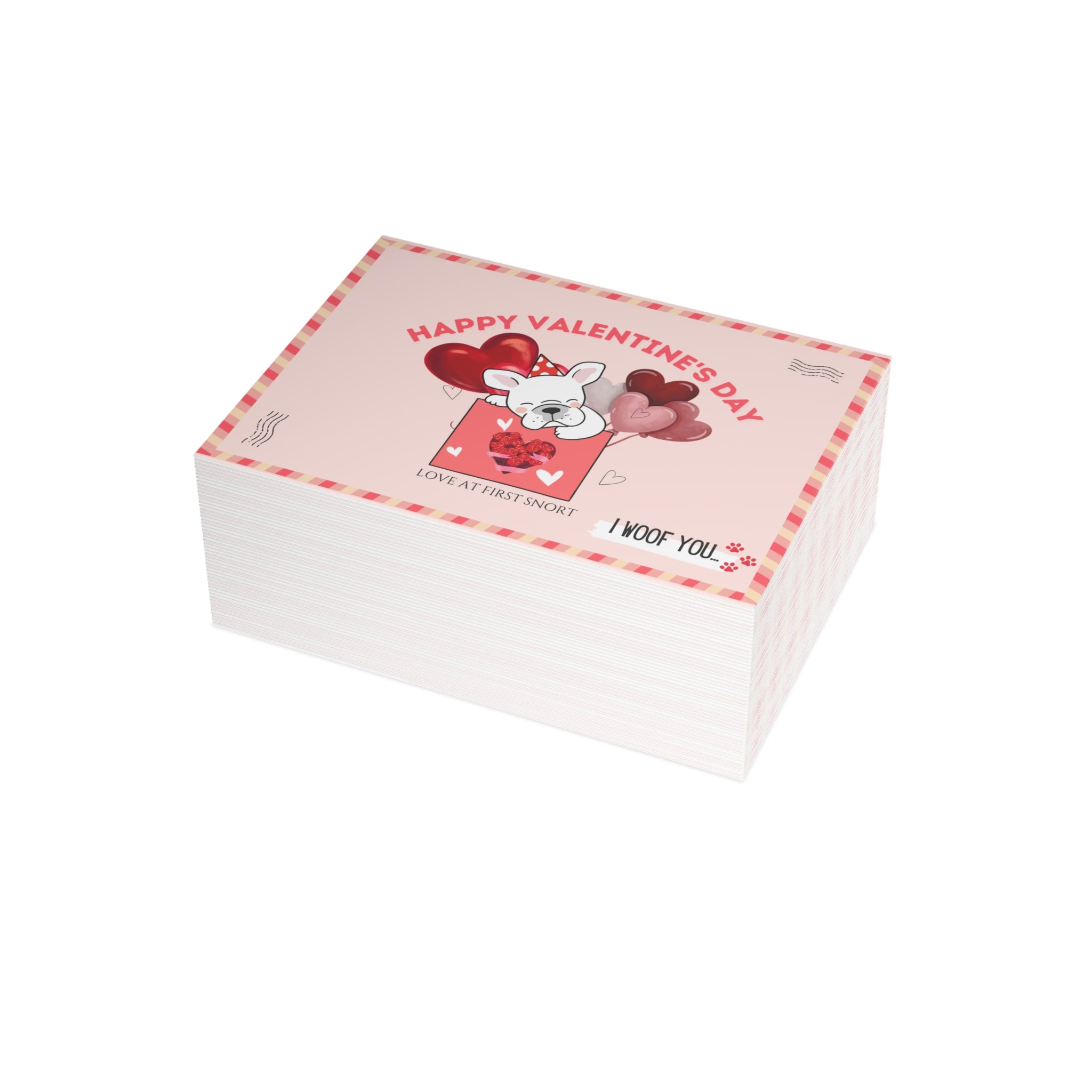 Valentine’s Day Card | Cute Love Greeting Card for Dog Lovers