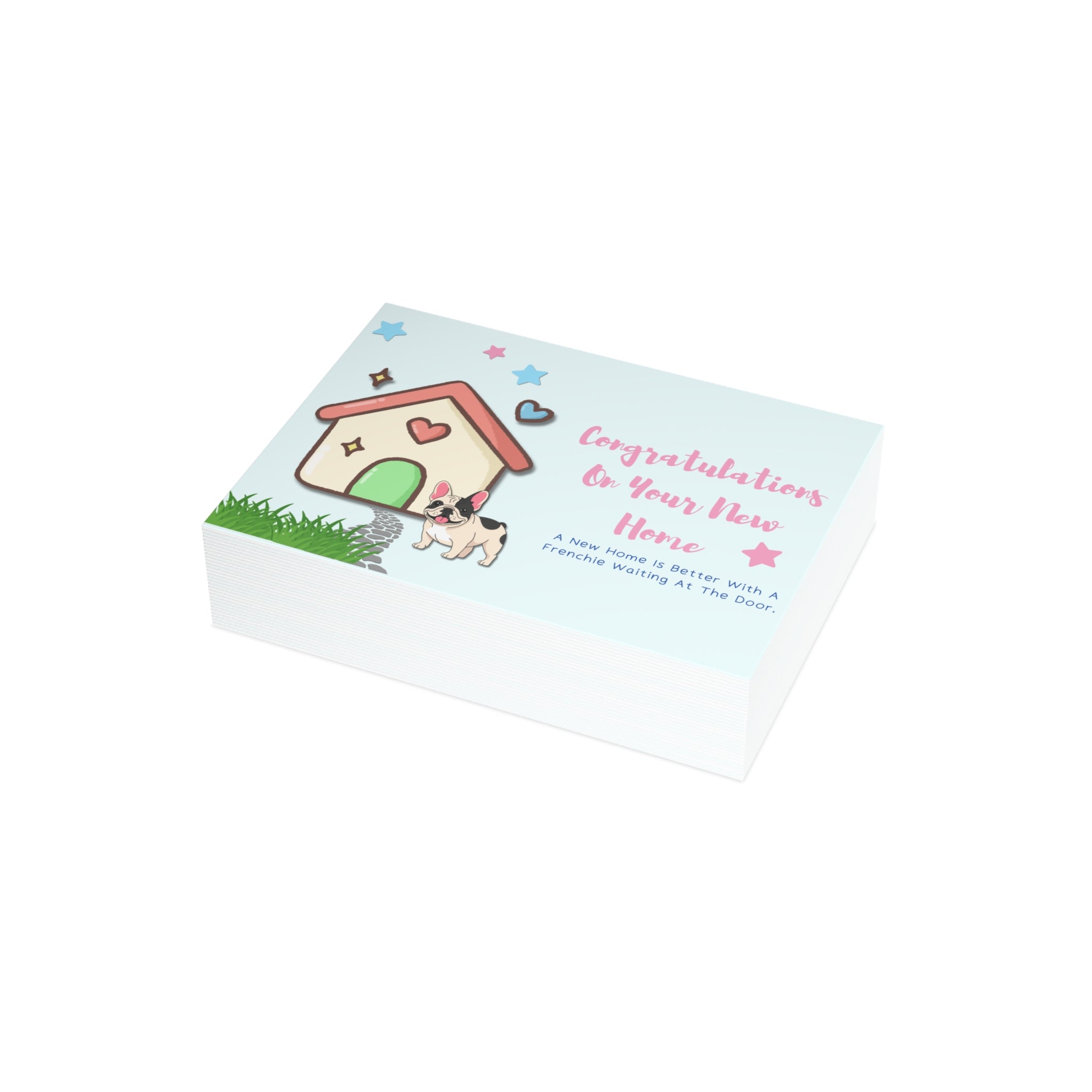 Frenchie Congratulations Card | Celebrate Big Wins with a Smile