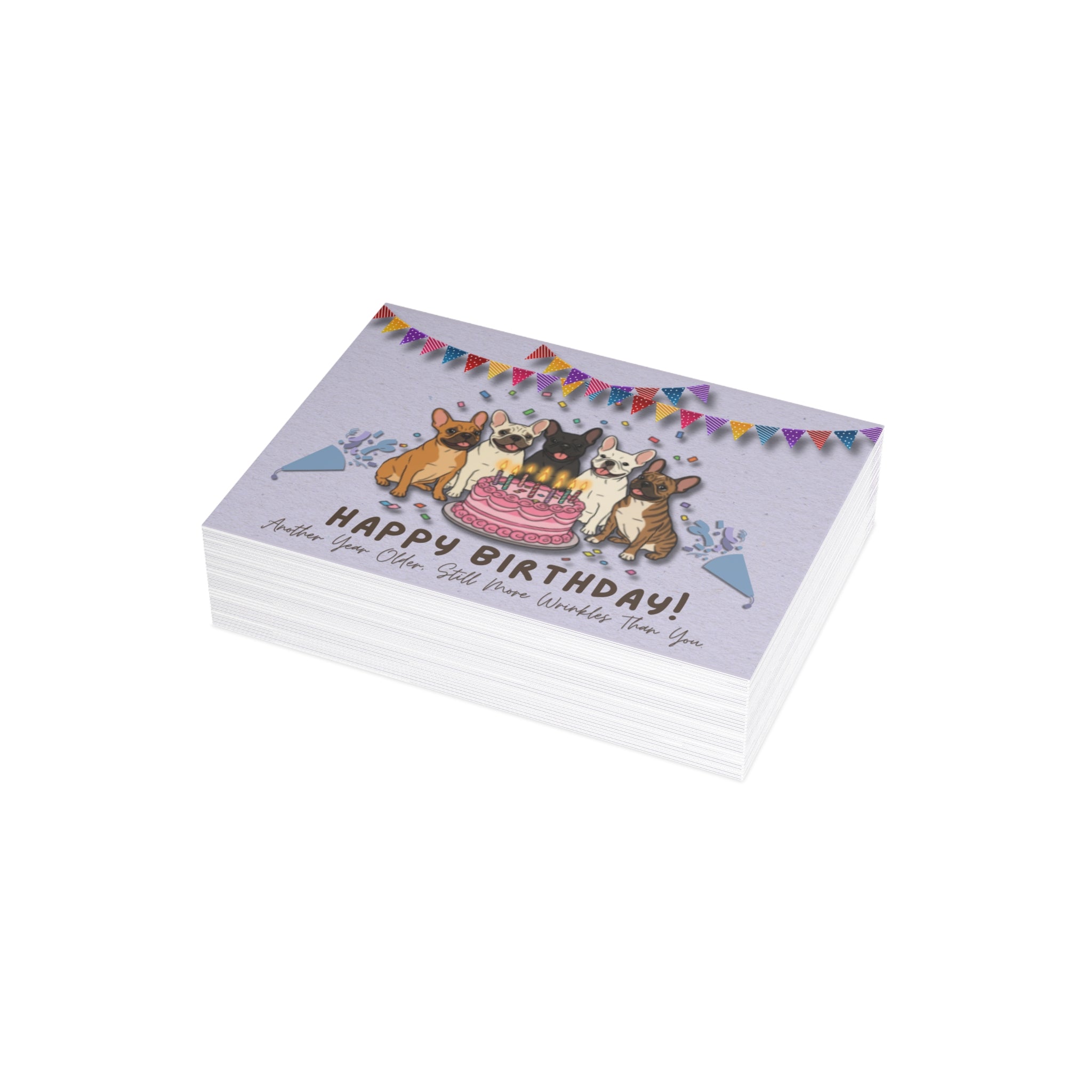 Happy Birthday Frenchie Card | Because Every Paw-ty Needs a Frenchie!