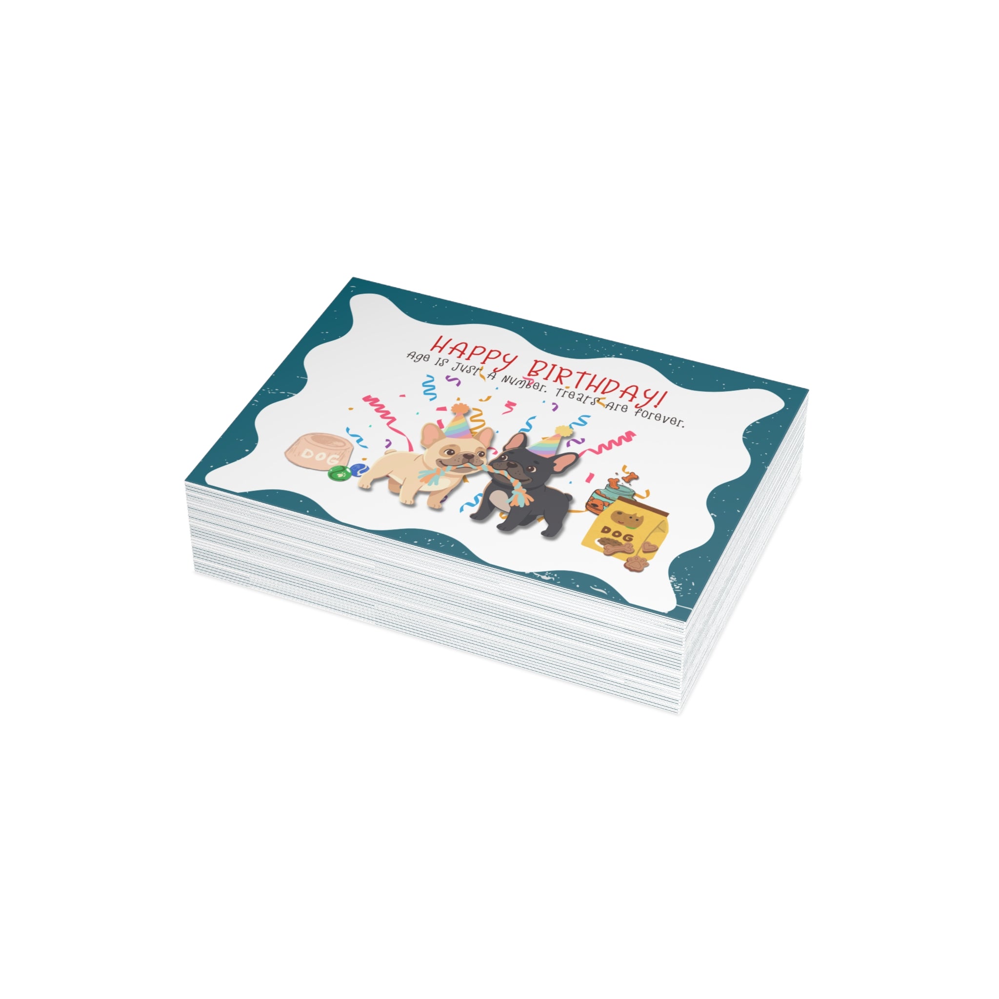 Happy Birthday Frenchie Card | Because Every Paw-ty Needs a Frenchie!