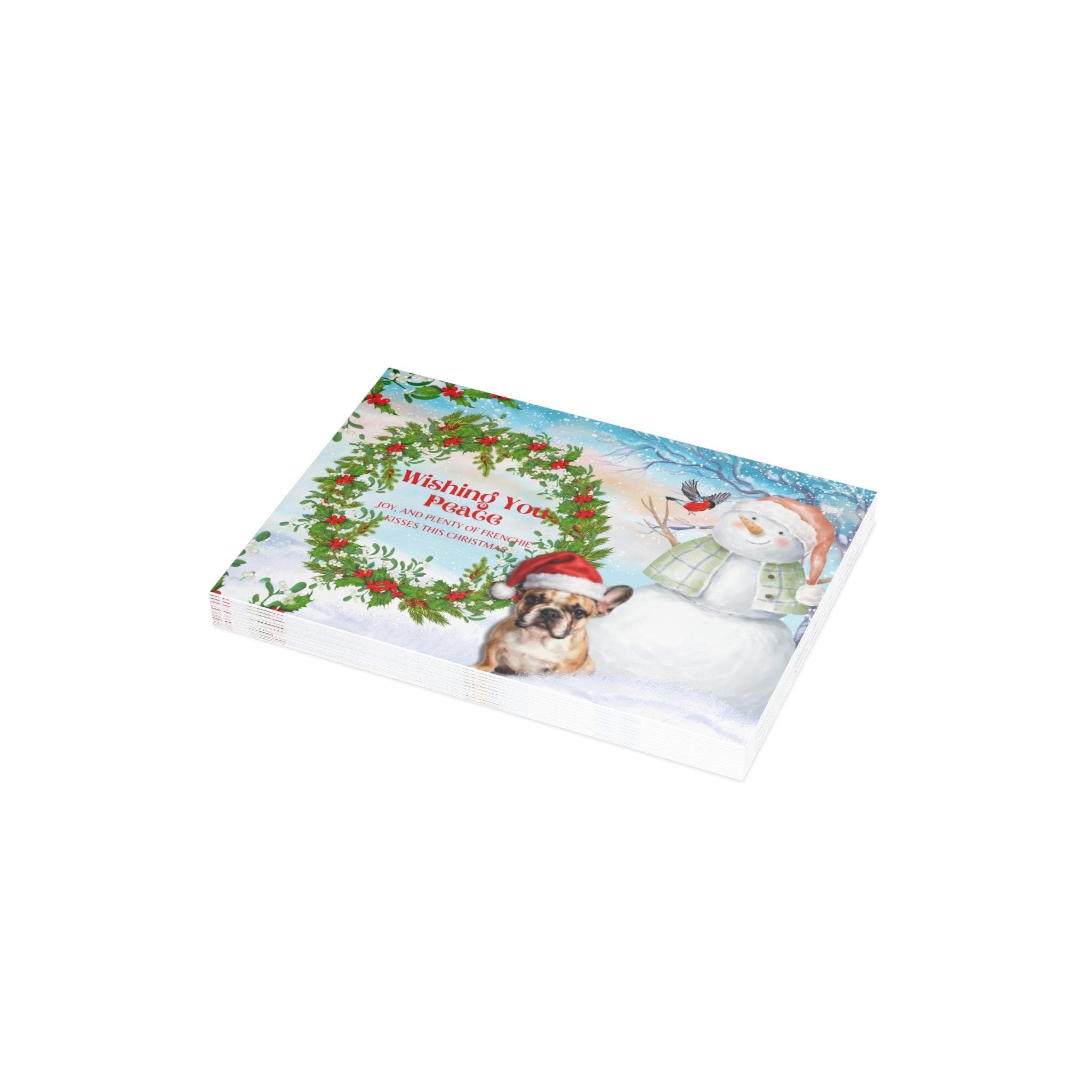 Christmas Card | Cute Holiday Dog Greeting Card