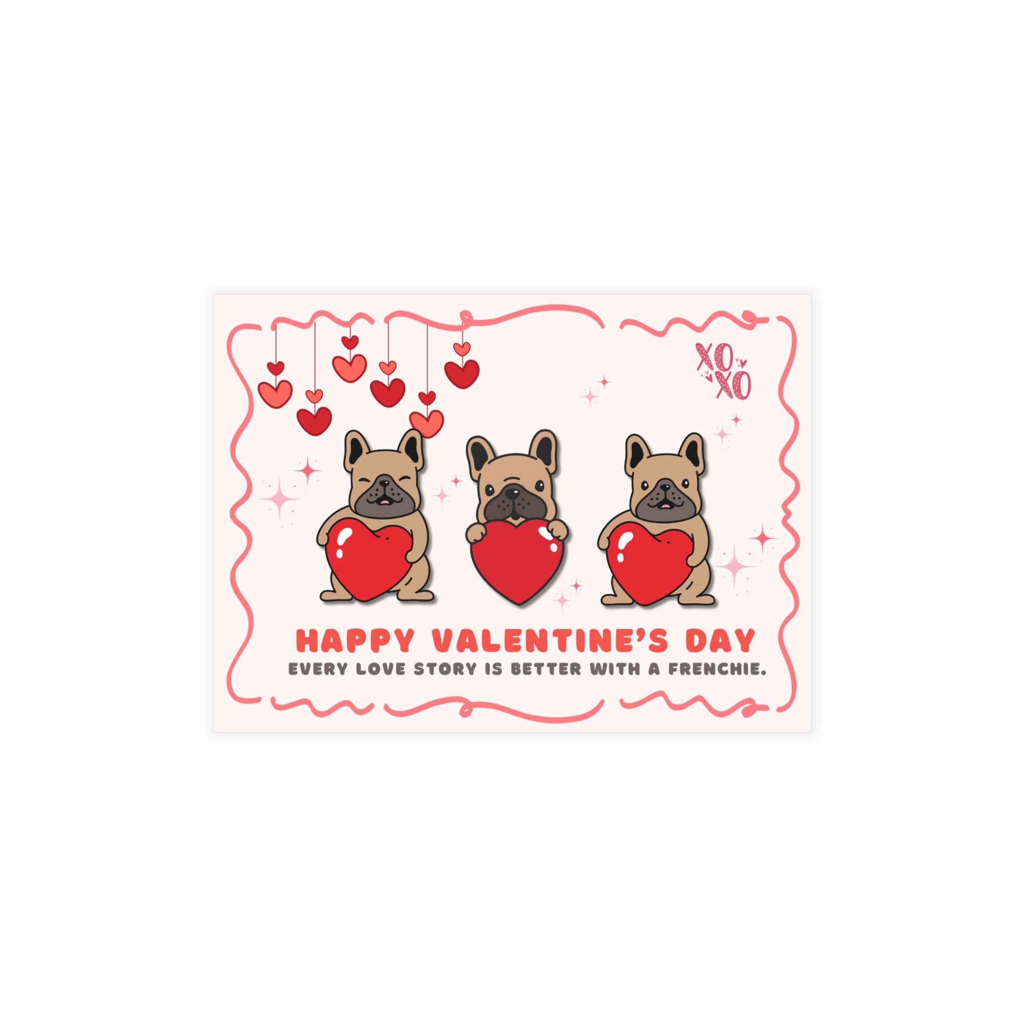 Valentine’s Day Card | Cute Love Greeting Card for Dog Lovers