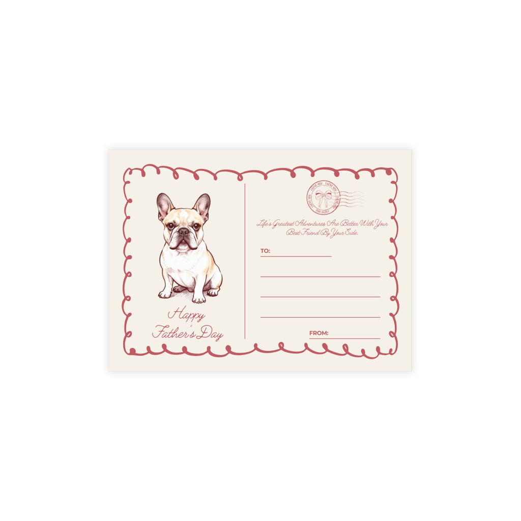Father’s Day Card | Cute Dog Lover Greeting Card for Dad