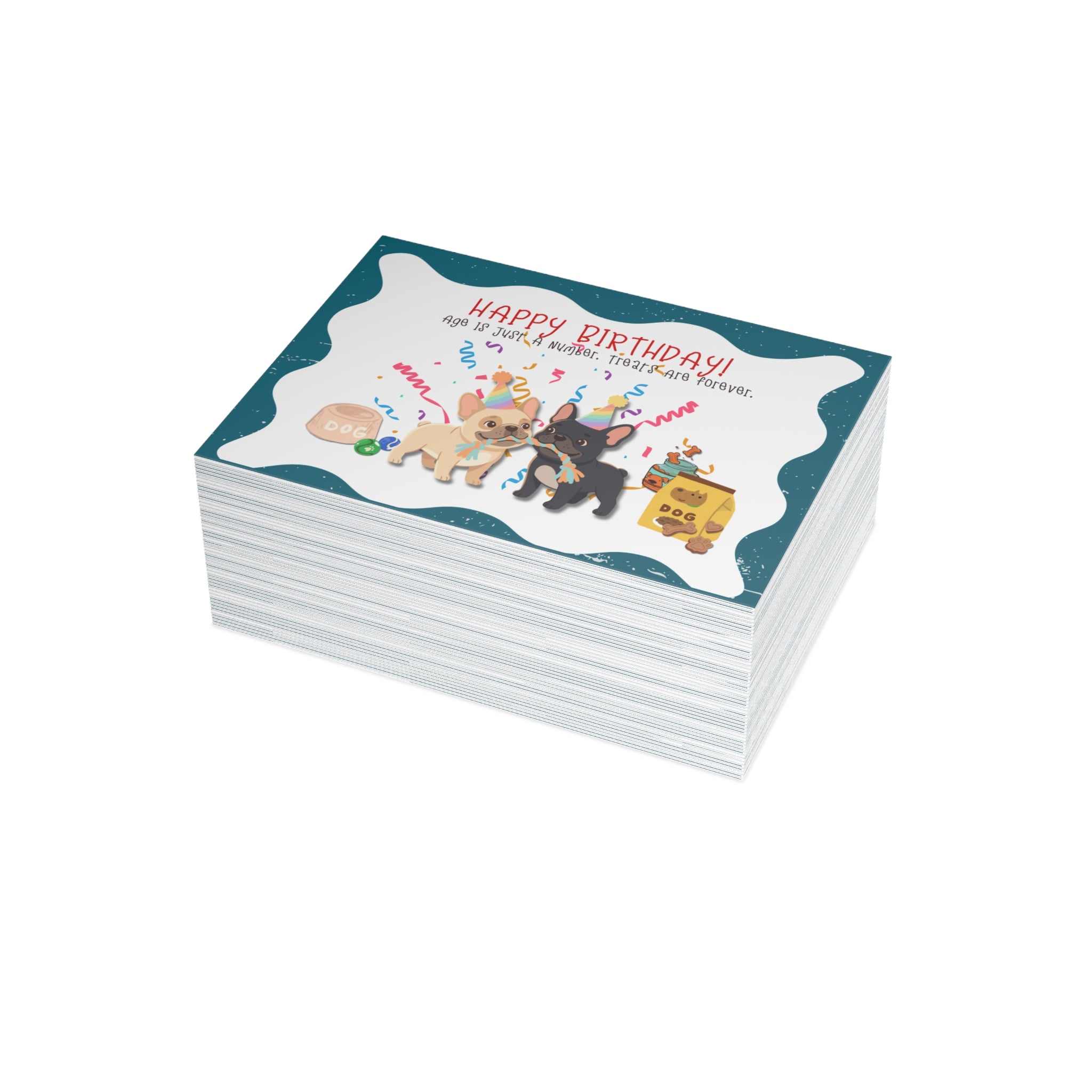Happy Birthday Frenchie Card | Because Every Paw-ty Needs a Frenchie!