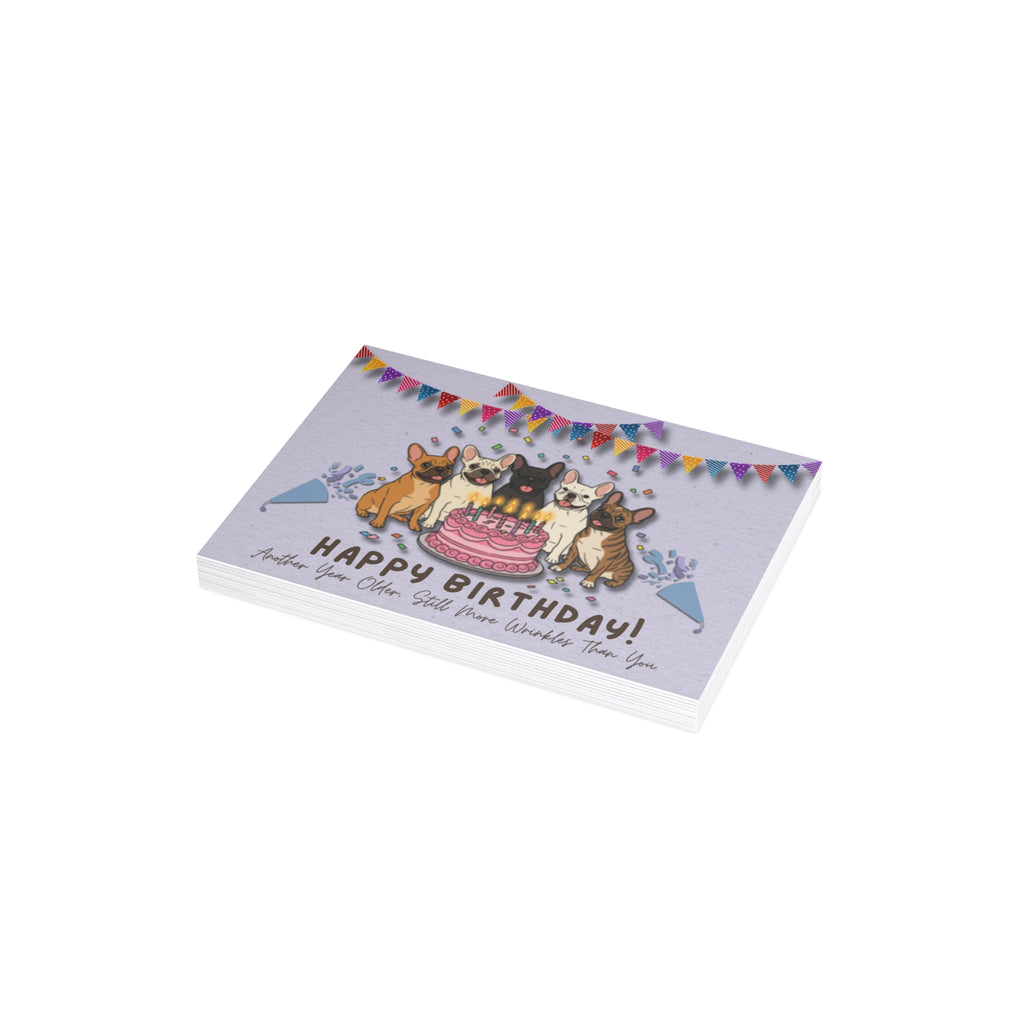 Happy Birthday Frenchie Card | Because Every Paw-ty Needs a Frenchie!