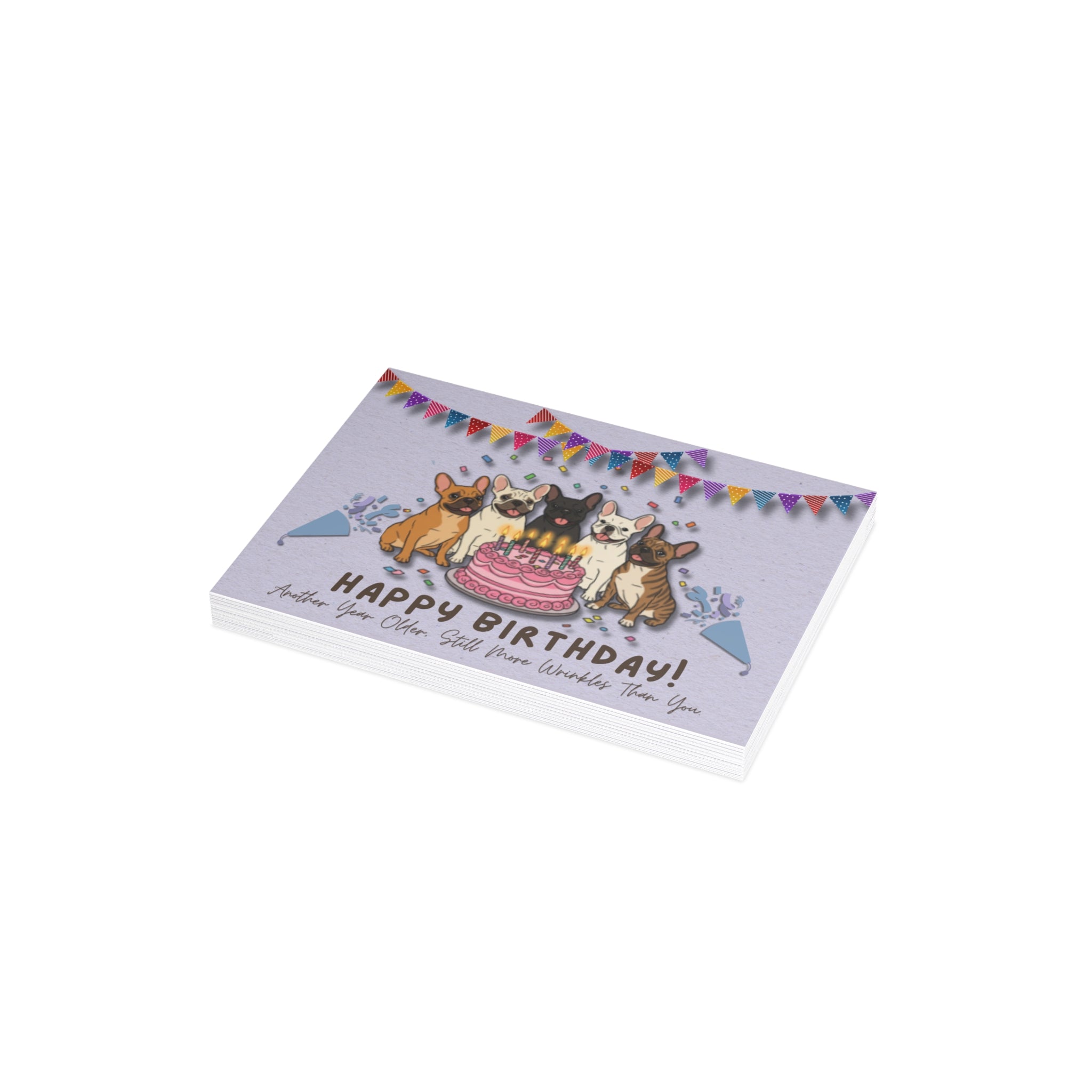 Happy Birthday Frenchie Card | Because Every Paw-ty Needs a Frenchie!
