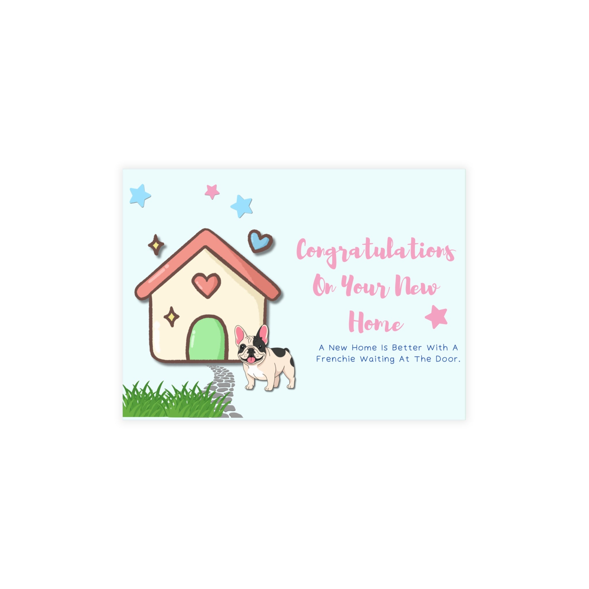 Frenchie Congratulations Card | Celebrate Big Wins with a Smile